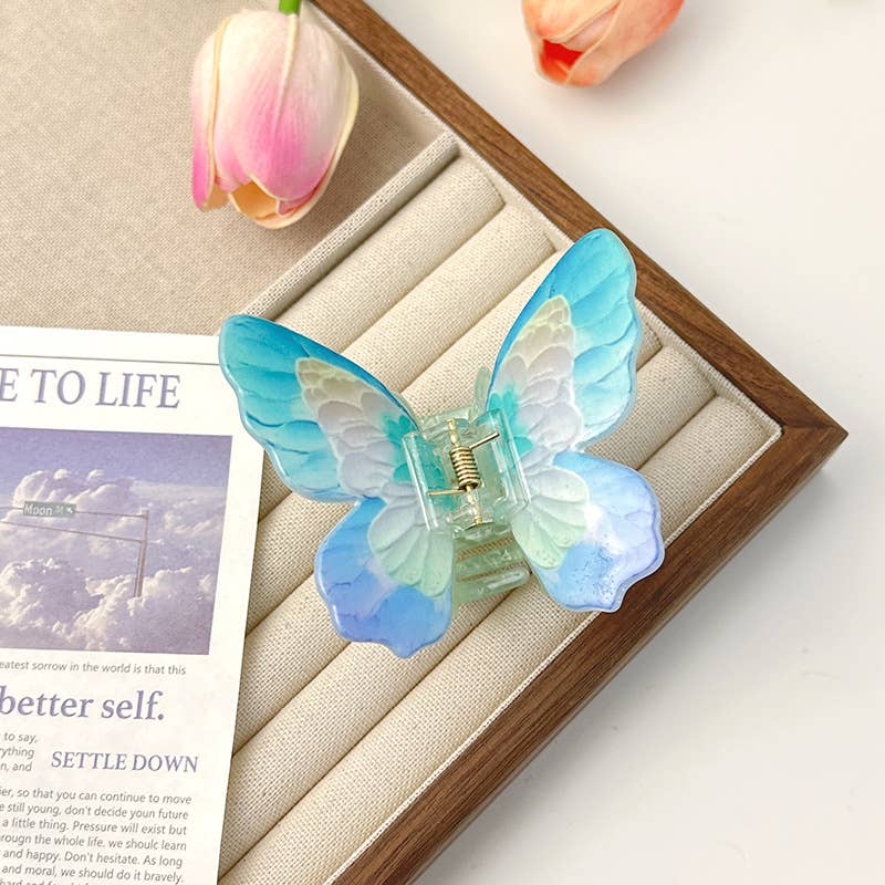 Colorful Butterfly Hair Clips