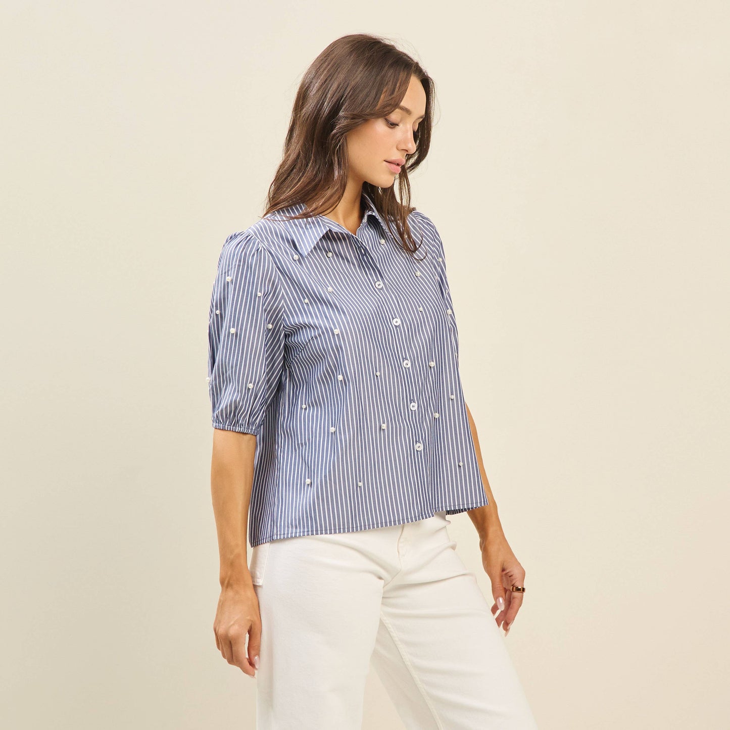 The Uptown Pearl Top