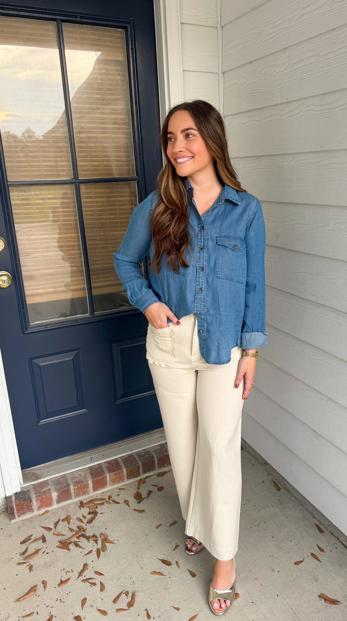The Ellis Tencel Top