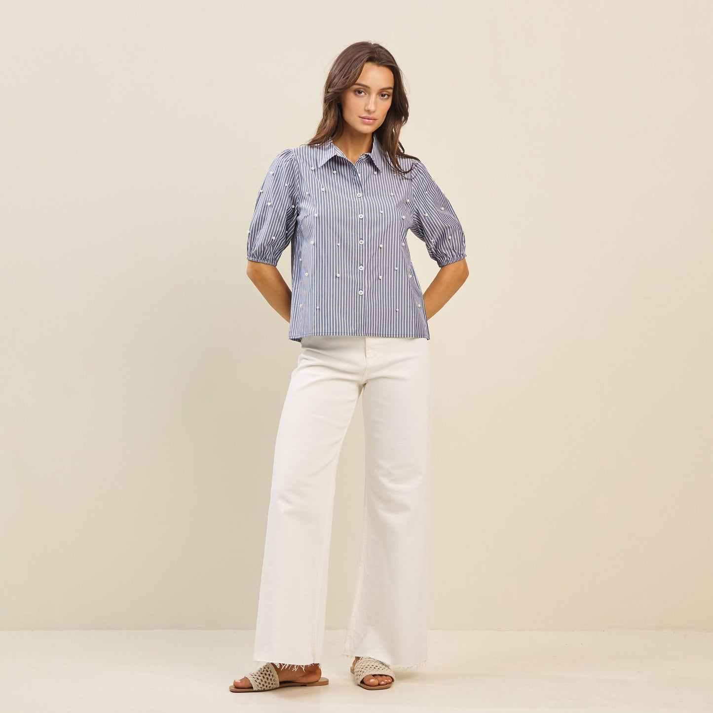 The Uptown Pearl Top