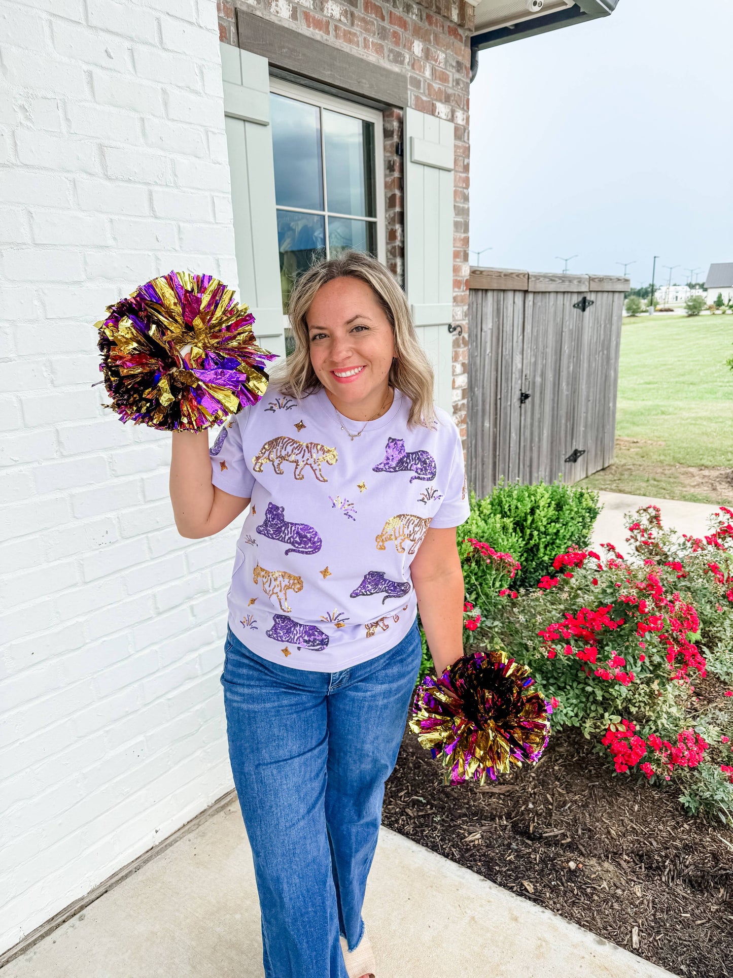 Fleur-de-Tiger Tee