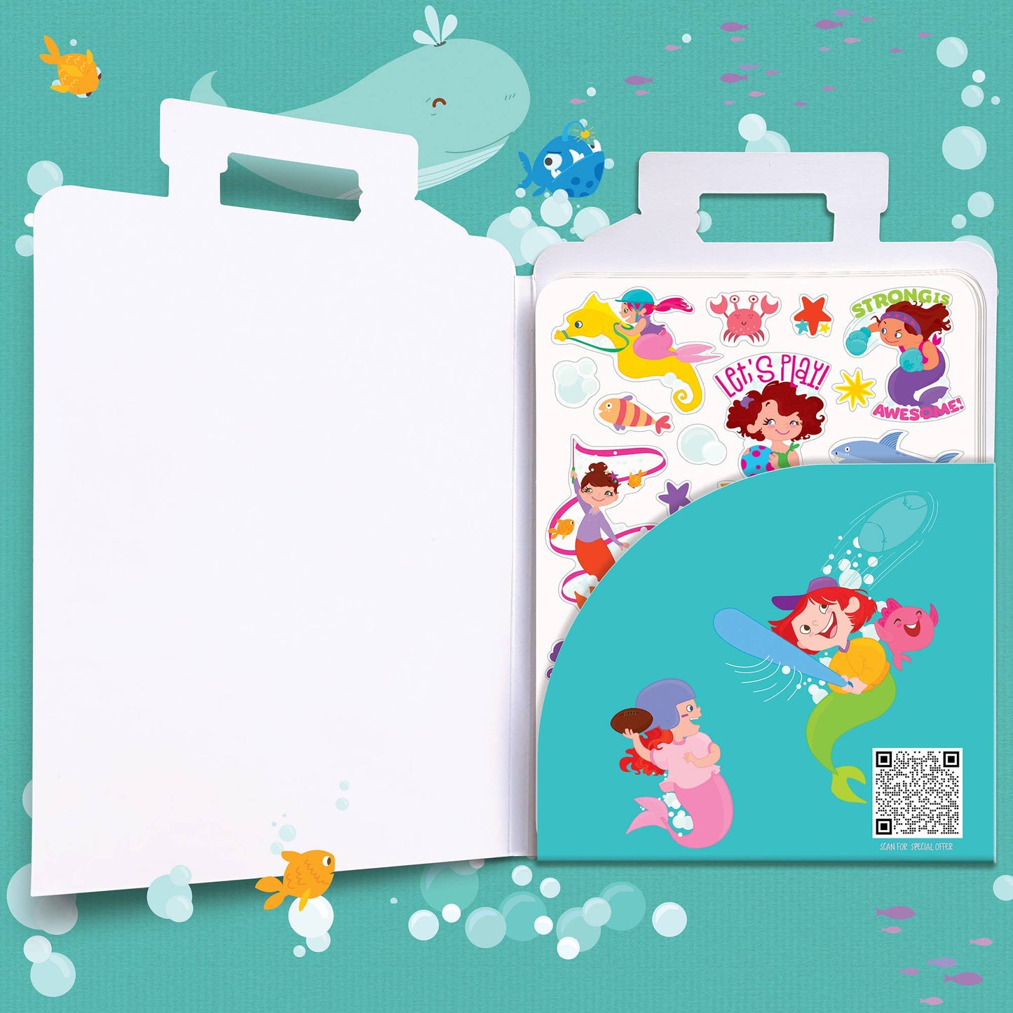 On-the-Go Team Mermaid - 500+ Stickers