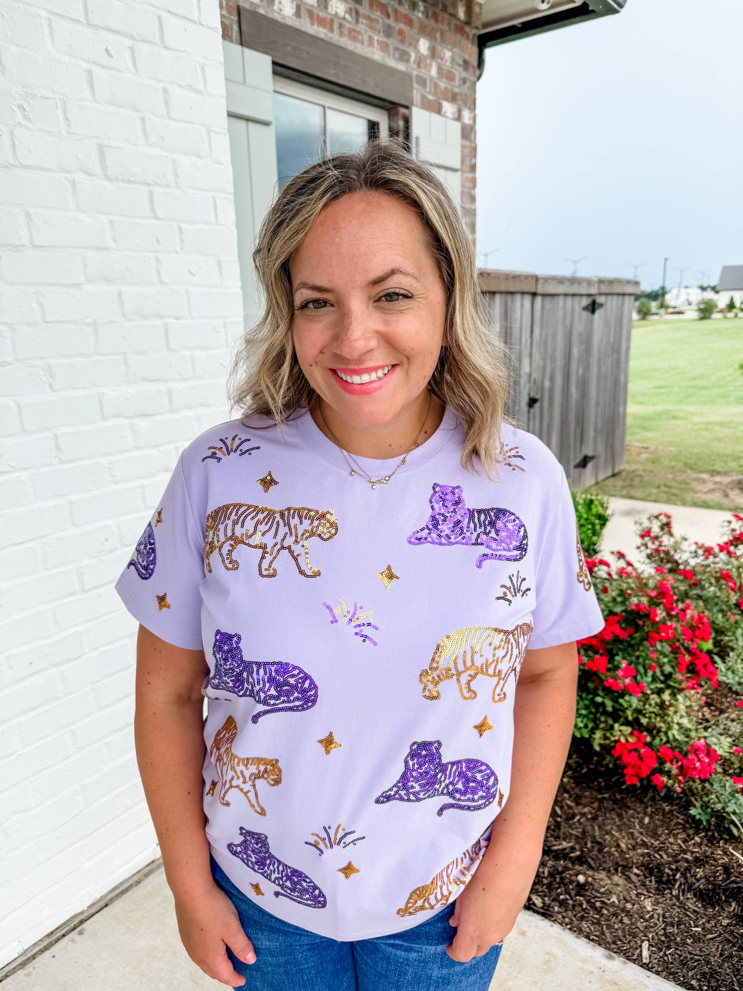 Fleur-de-Tiger Tee