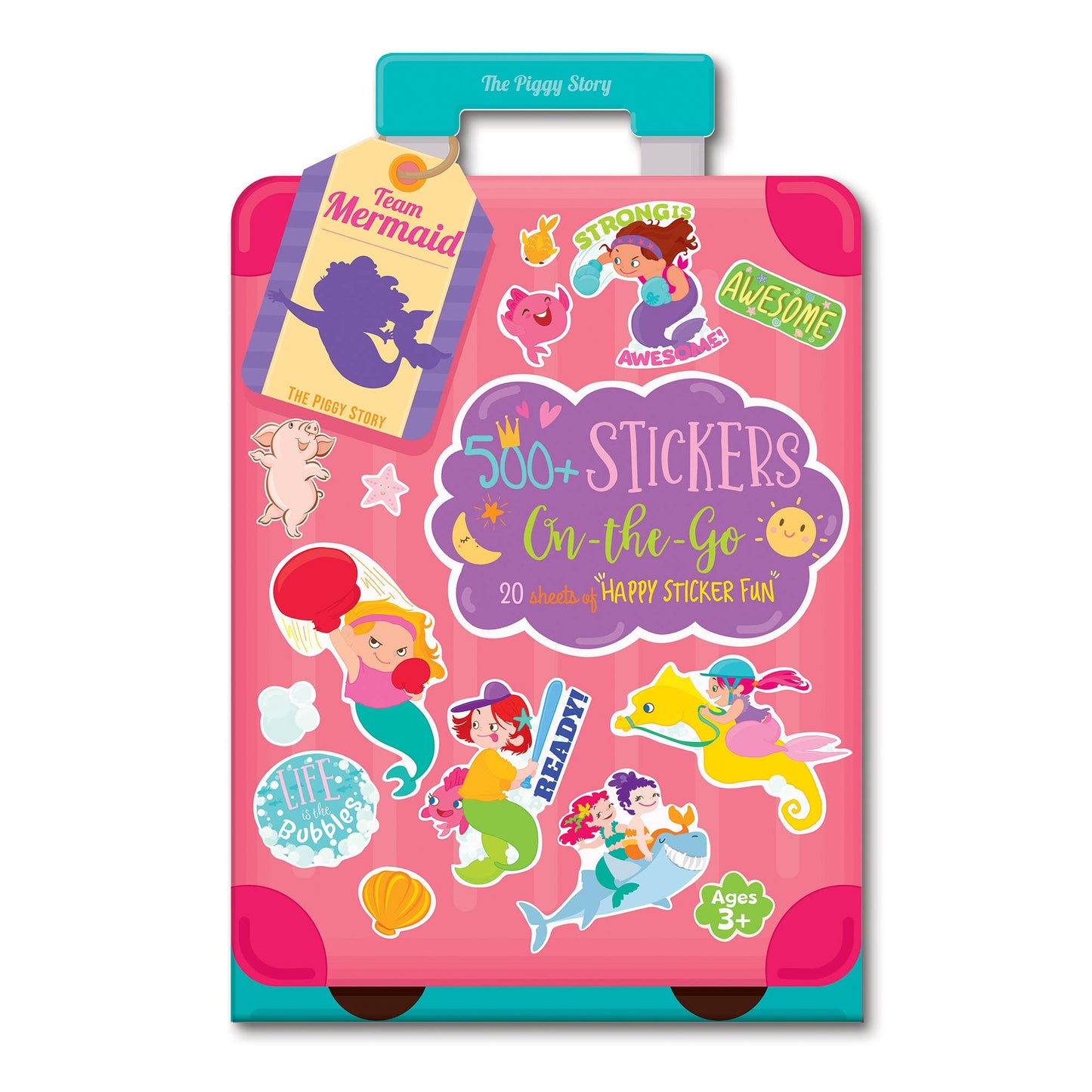 On-the-Go Team Mermaid - 500+ Stickers