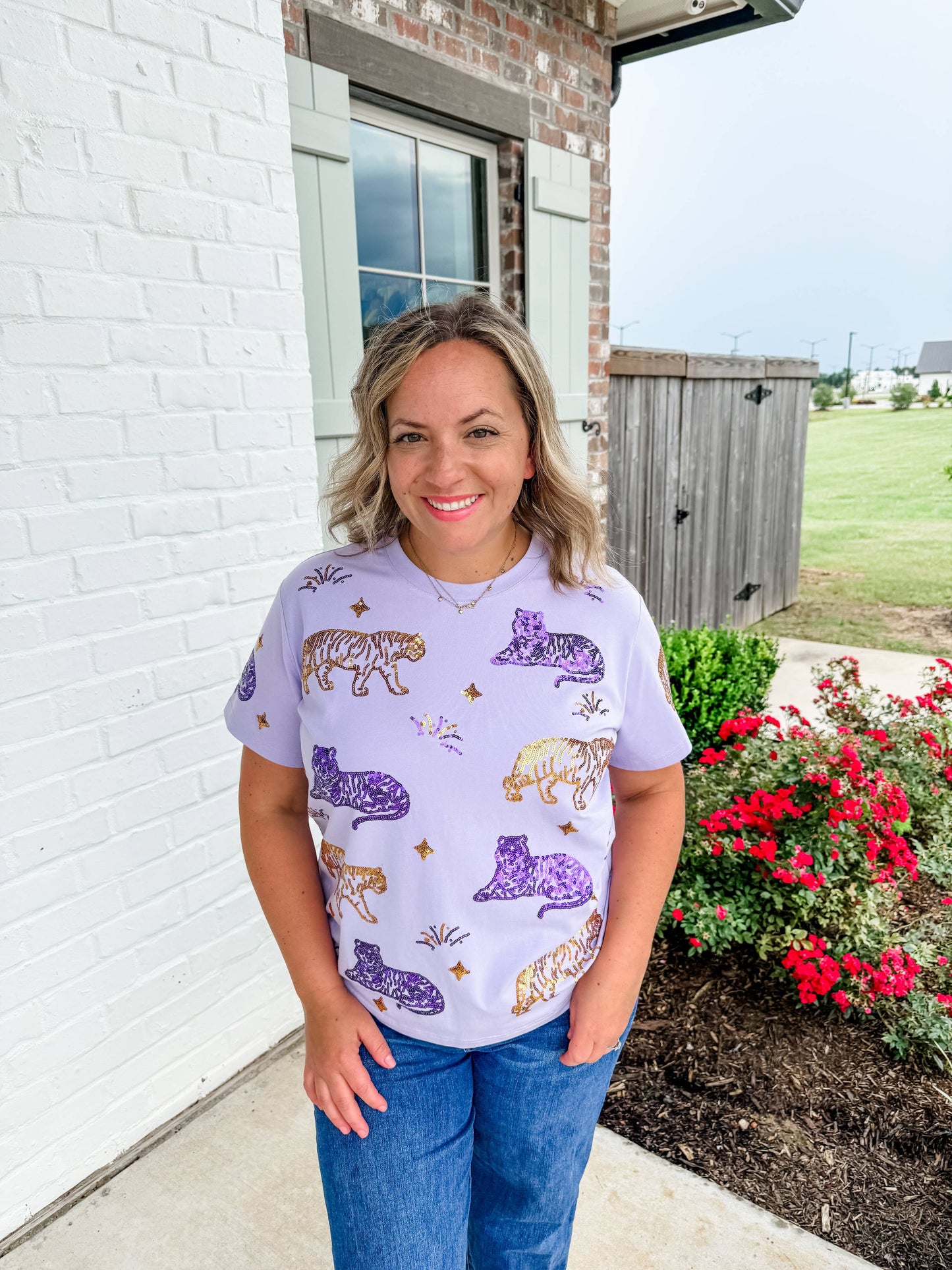 Fleur-de-Tiger Tee