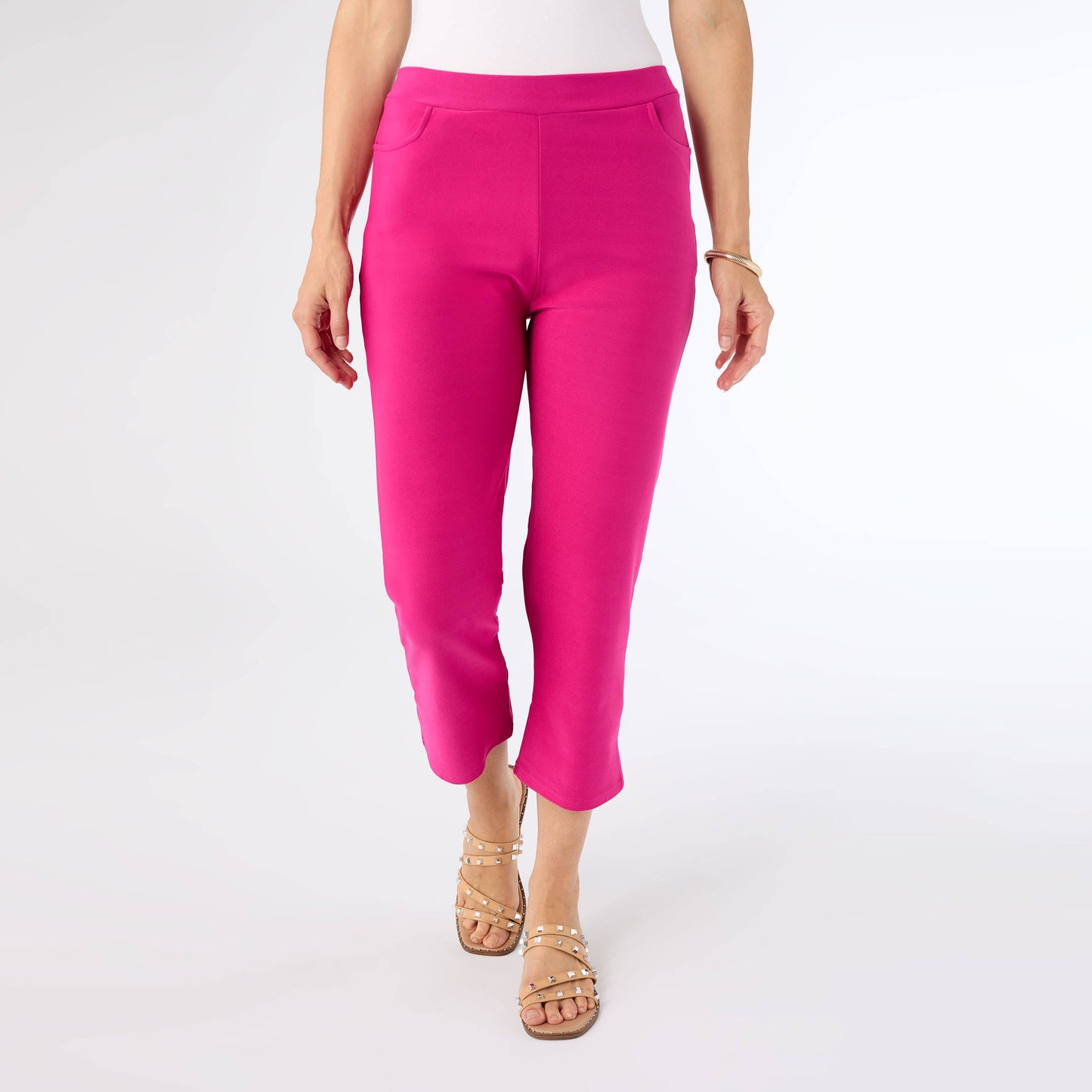 Georgie Bow Back Capri