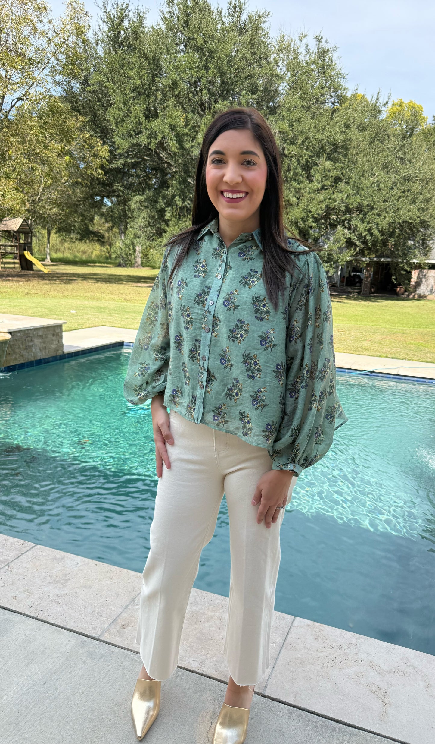 The Sage Garden Blouse