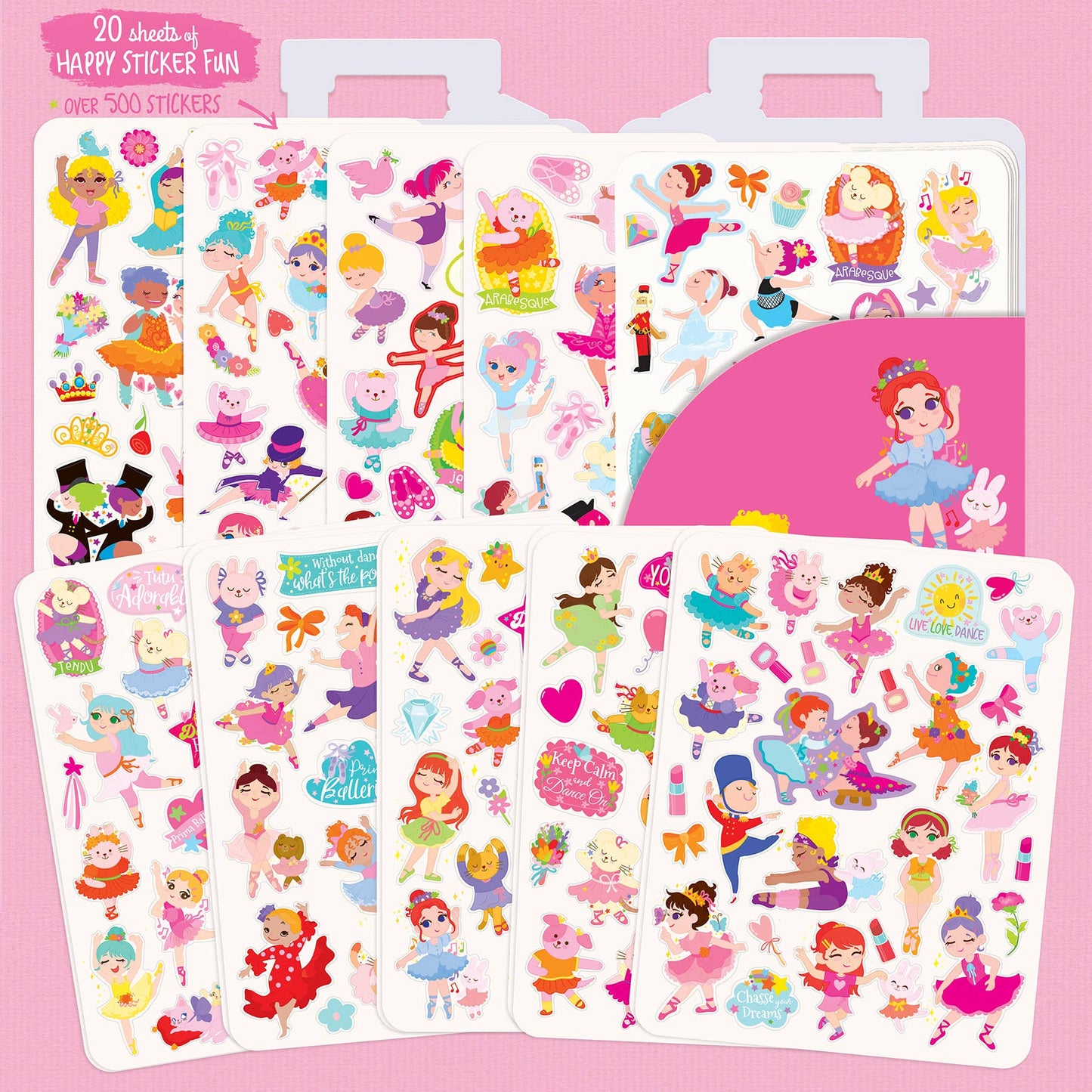 On-the-Go Dance Magic - 500+Stickers
