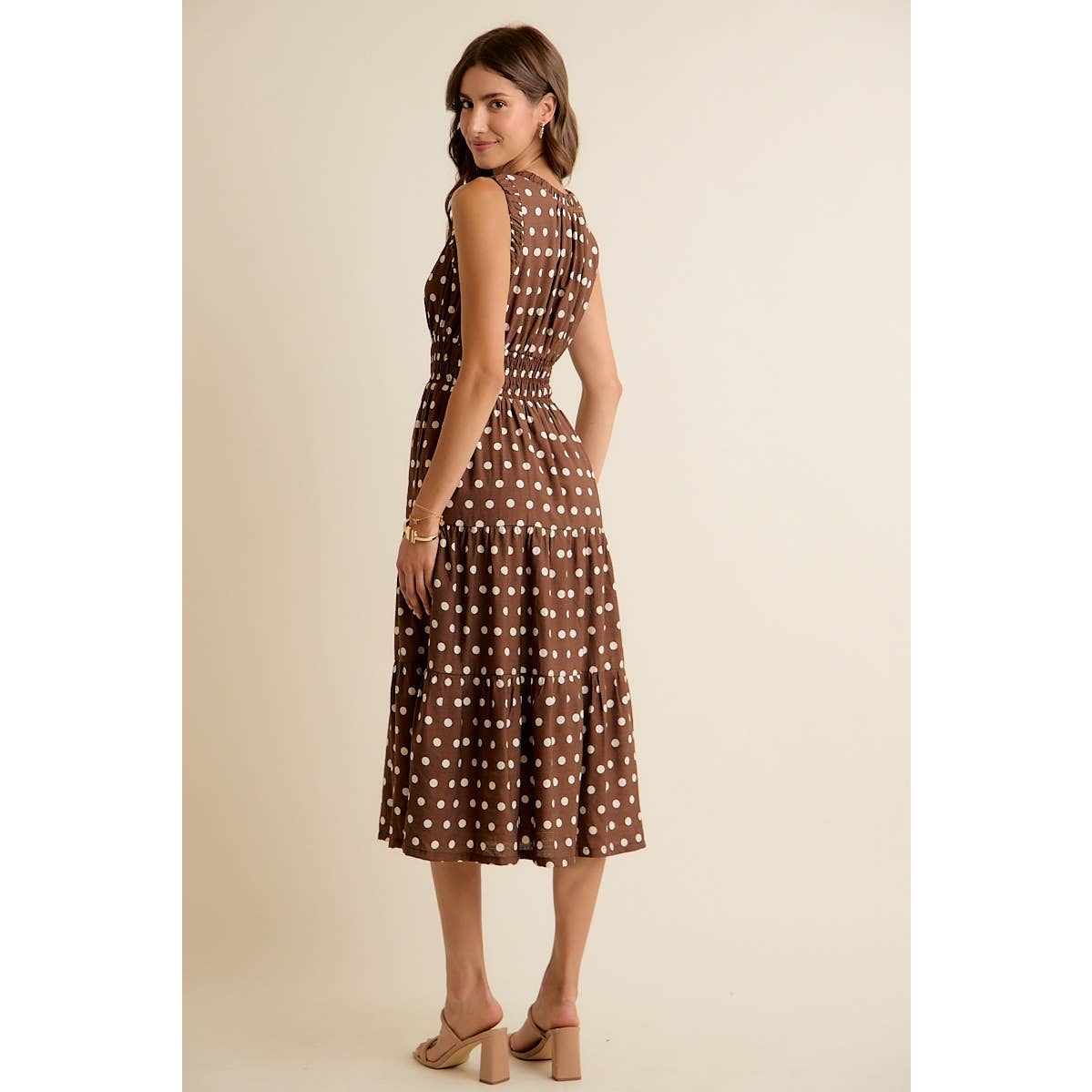 Pretty in Polka Dot Midi