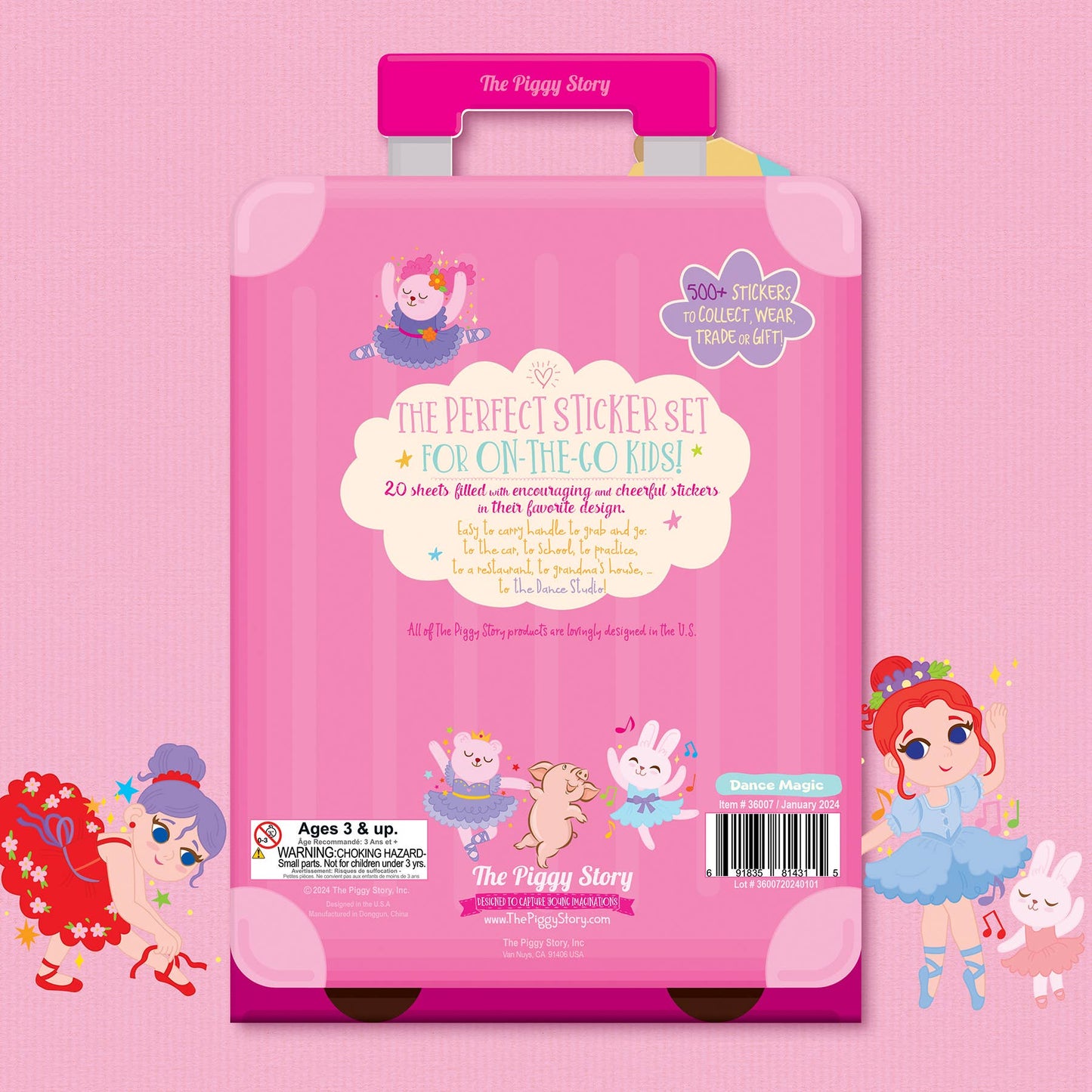 On-the-Go Dance Magic - 500+Stickers
