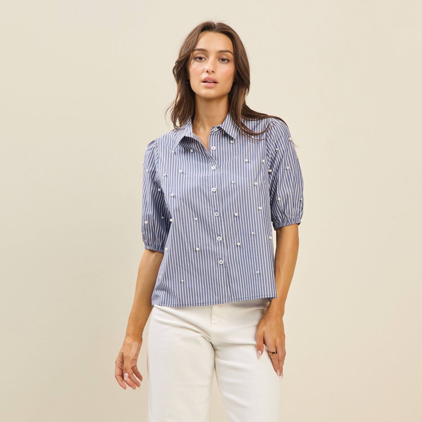 The Uptown Pearl Top