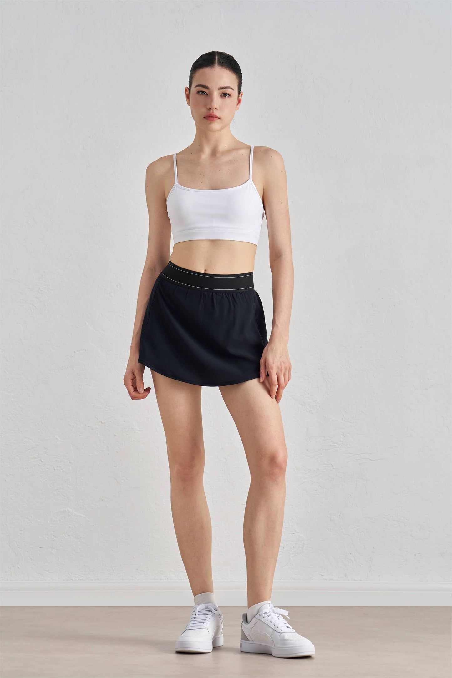 Blair Contrast Waistband Active Skirt