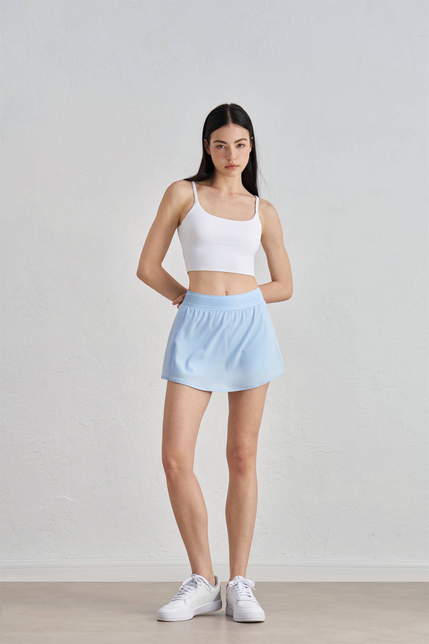 Blair Contrast Waistband Active Skirt