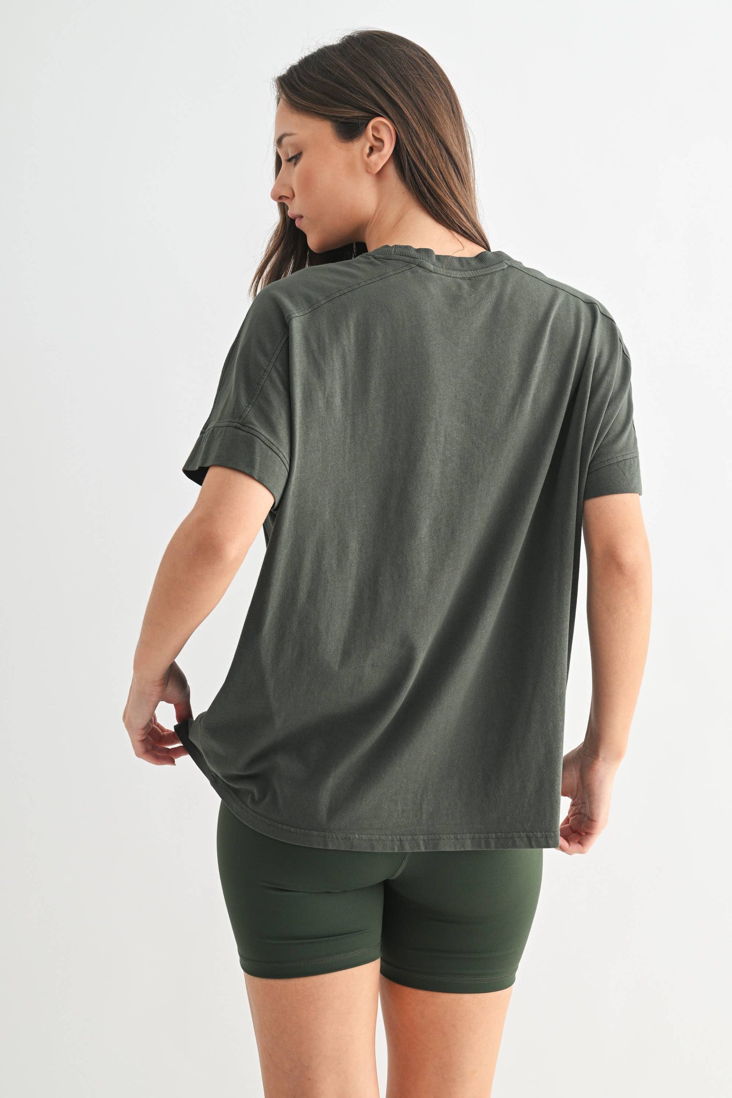 Pima Cotton SunFade Drape Tee