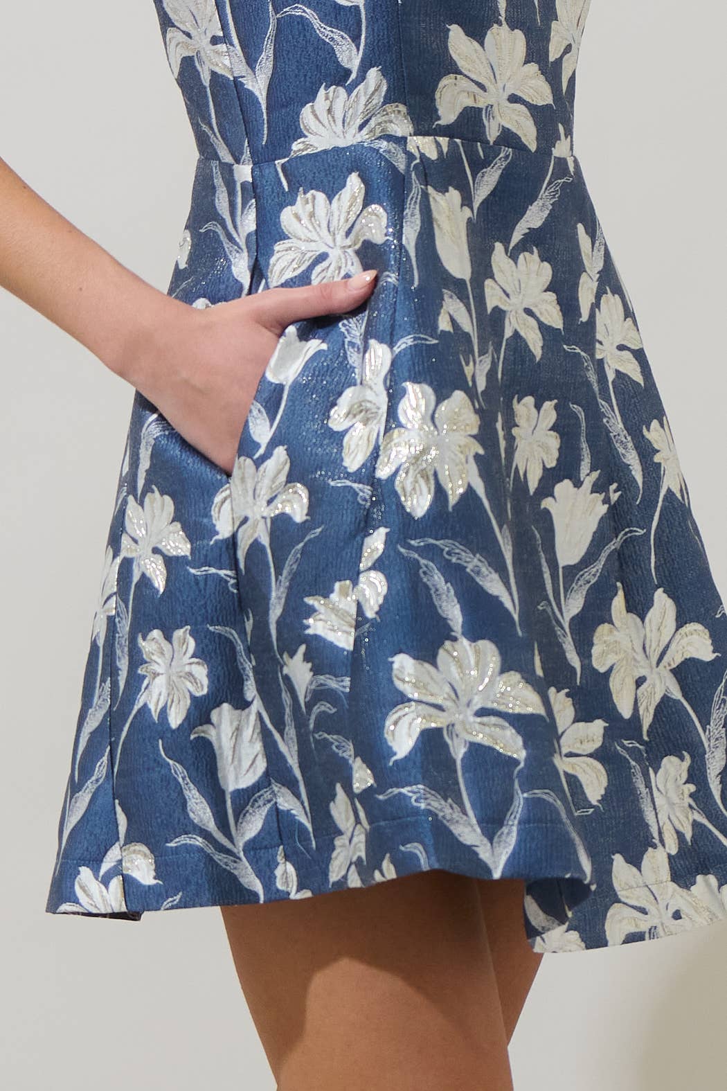 Blakely Jacquard Elvisa Mini Dress