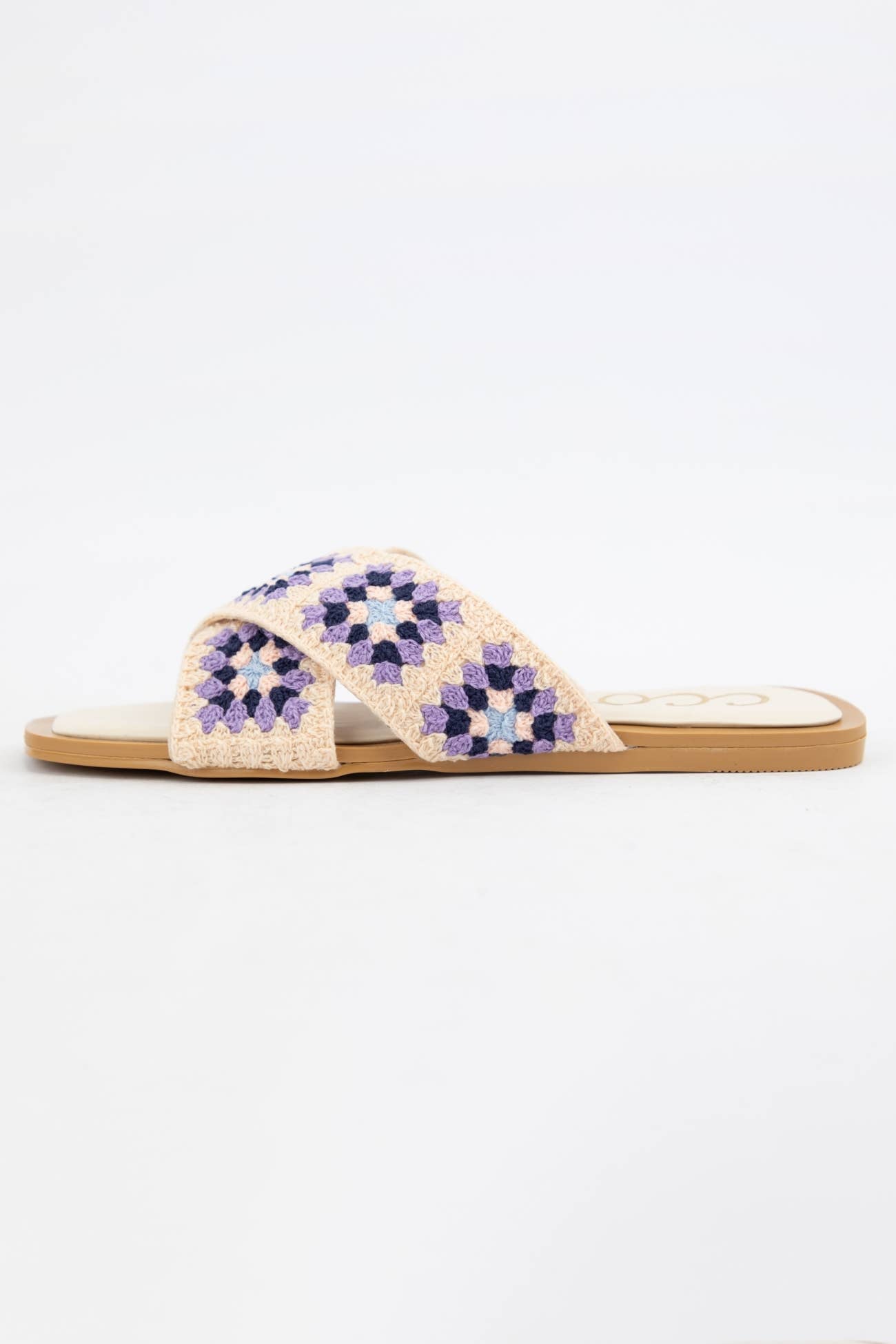 Lavender Coast Crochet Sandals