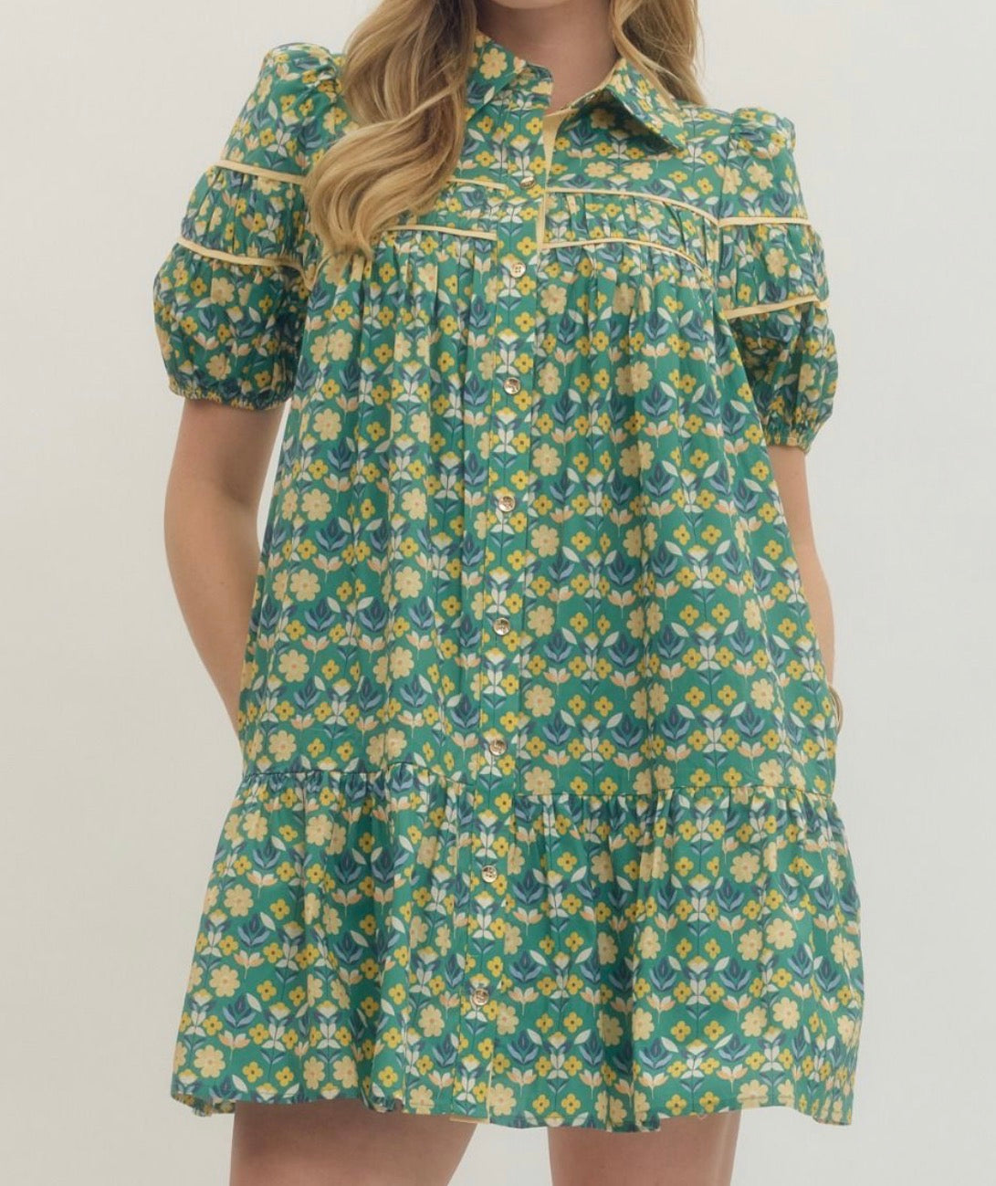 Sunshine Garden Babydoll Dress
