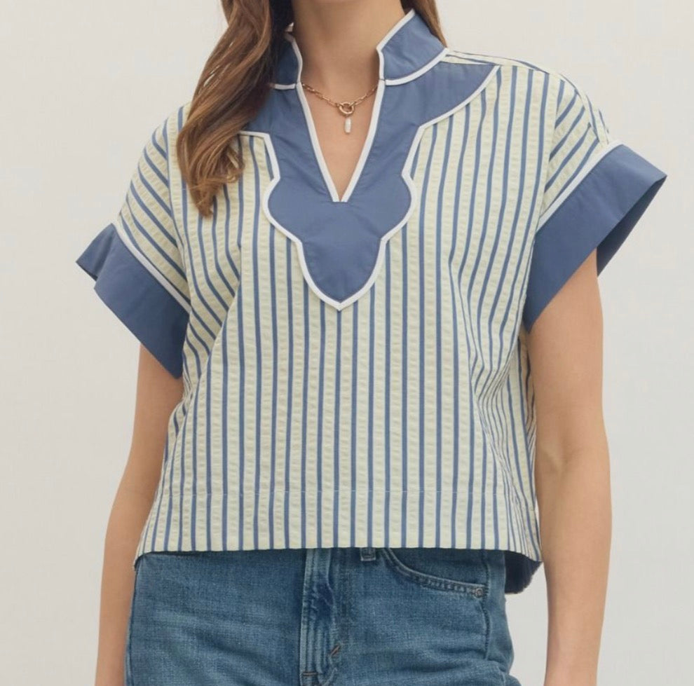 The Nantucket Stripe Top