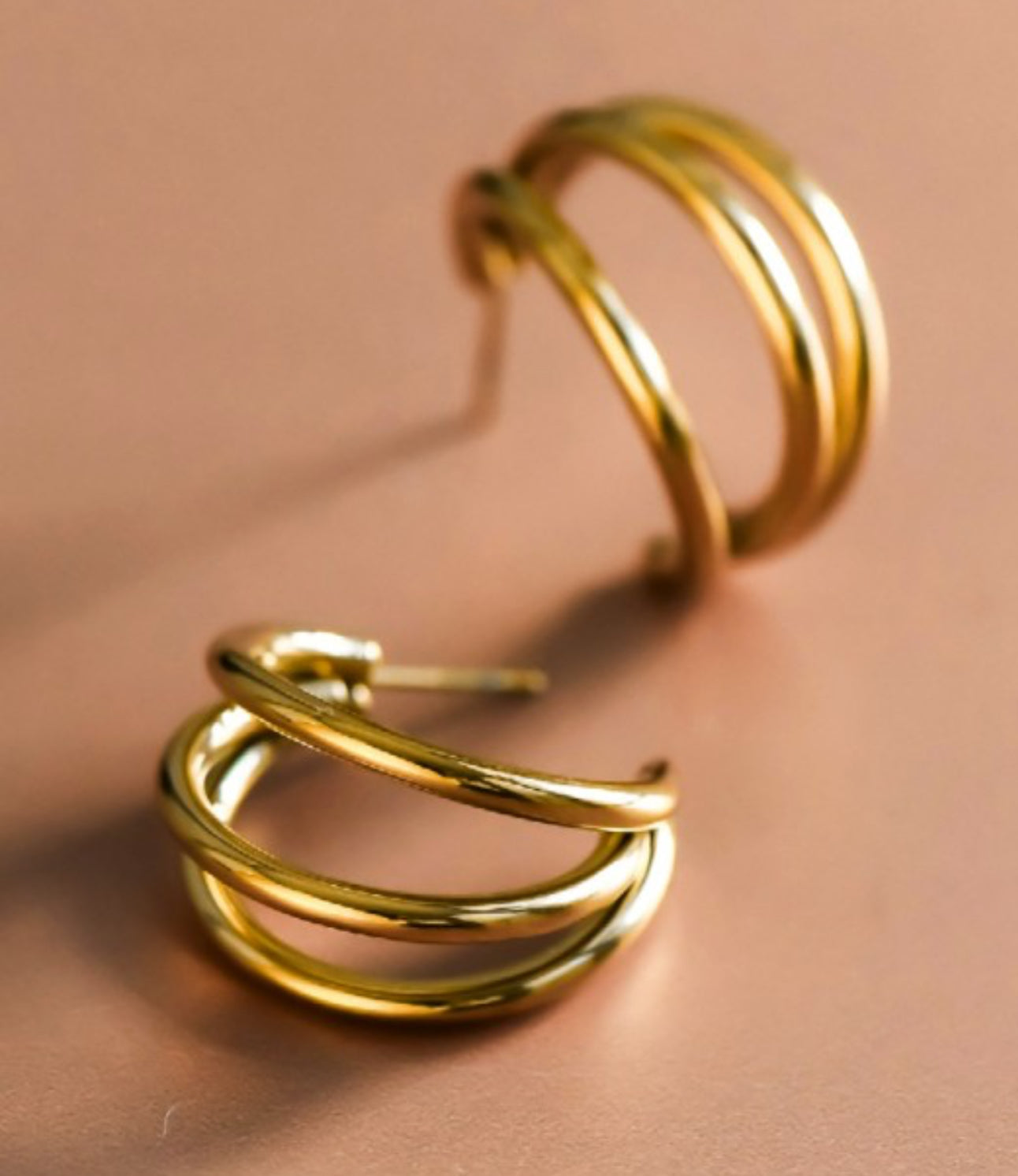 The Triple Luxe Hoop