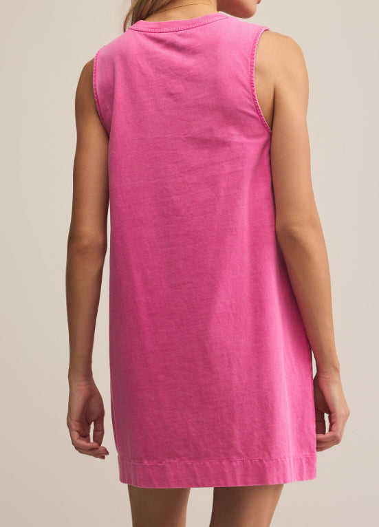 Sloane Dress - Island Pink