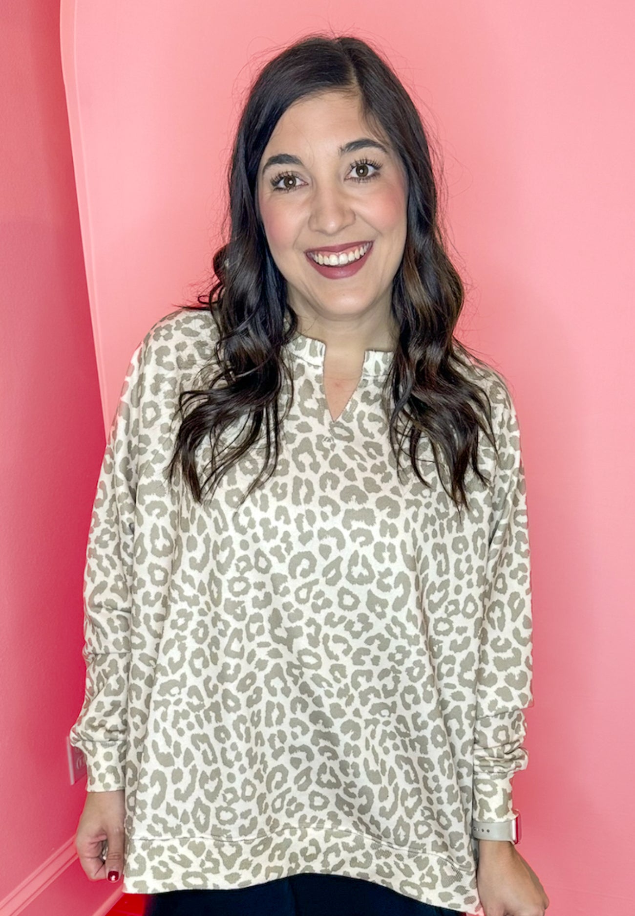 Leopard Pullover