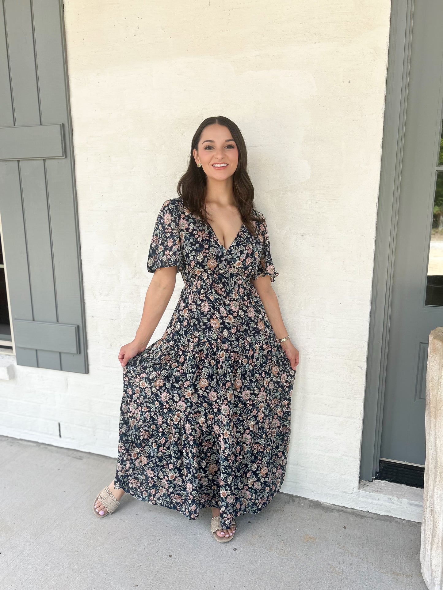 Kat Printed Dress