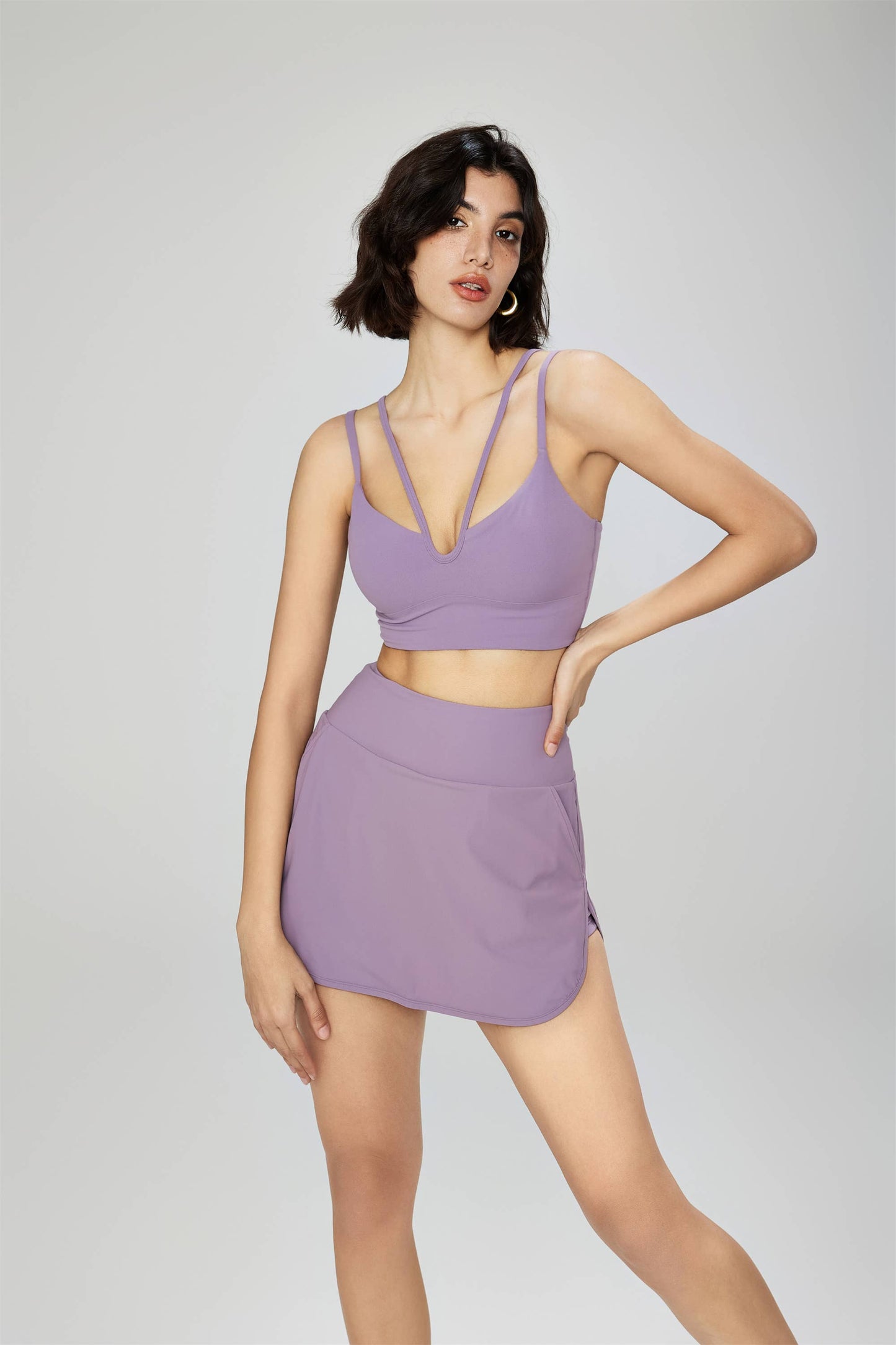 Bella A-line Tennis Skirt with Side and Back Pocket