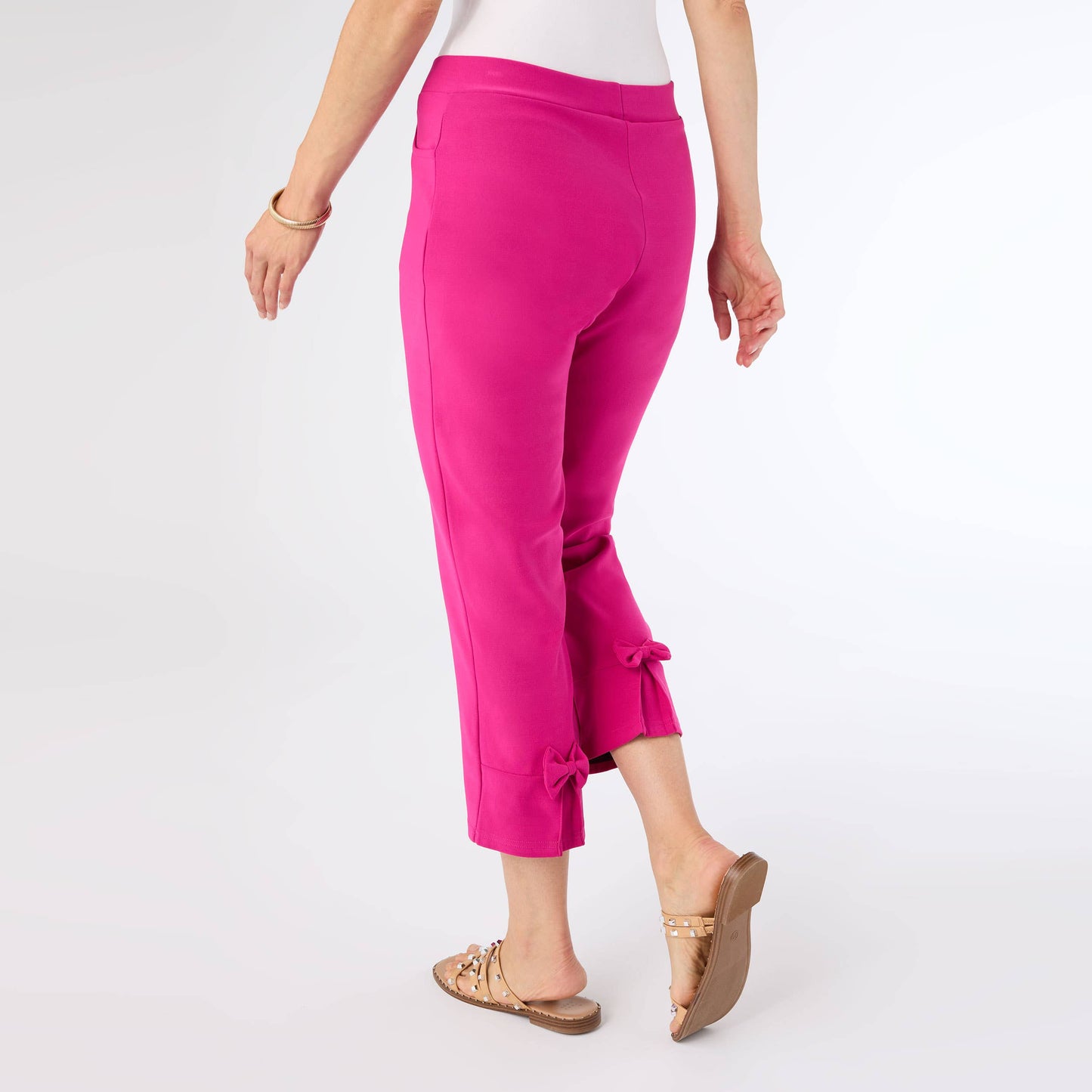 Georgie Bow Back Capri