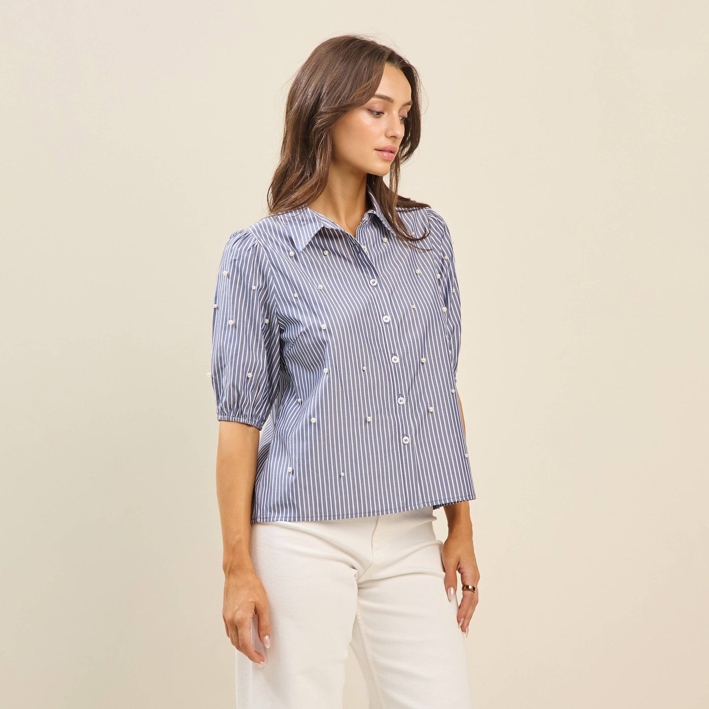 The Uptown Pearl Top