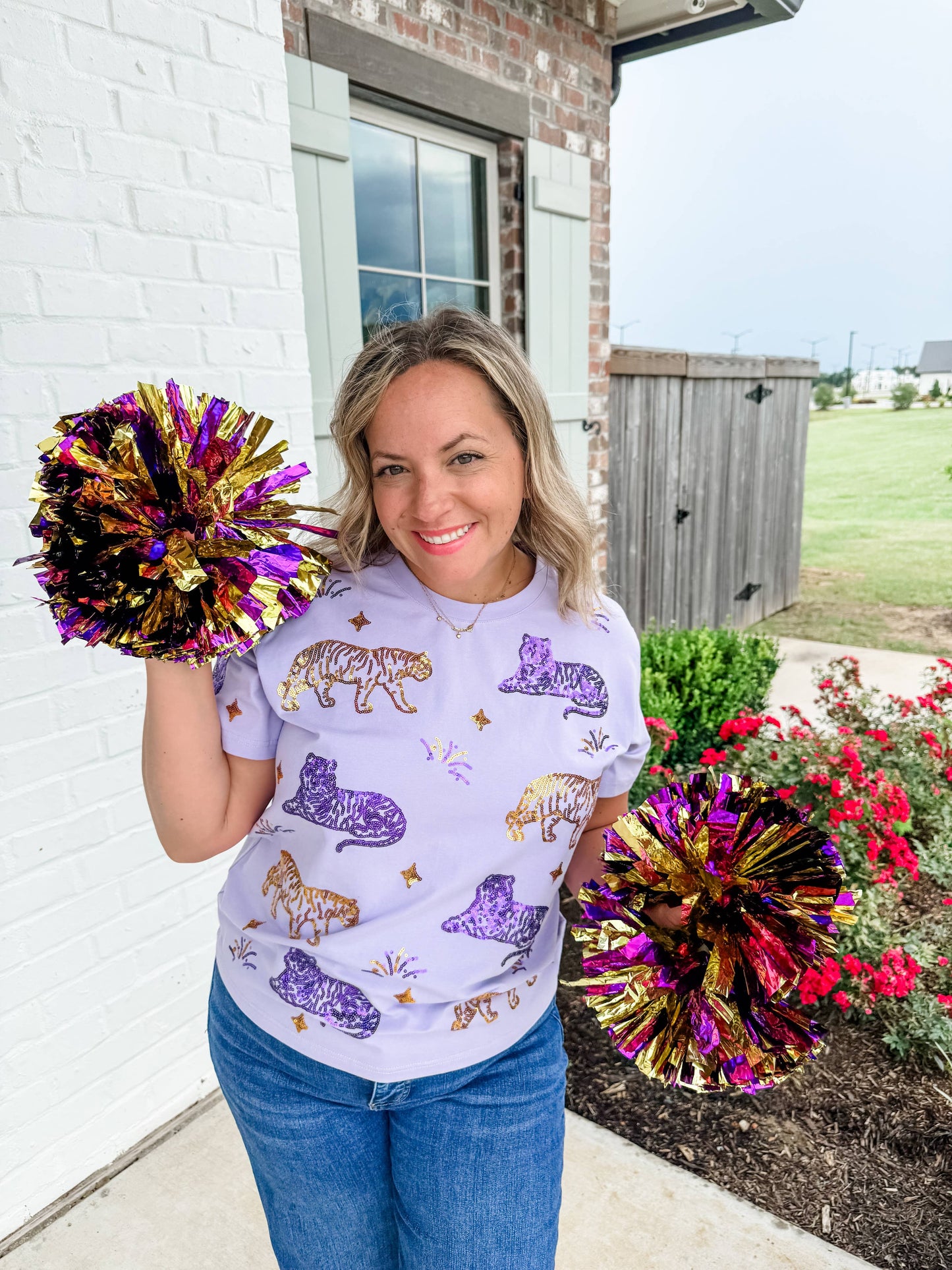 Fleur-de-Tiger Tee