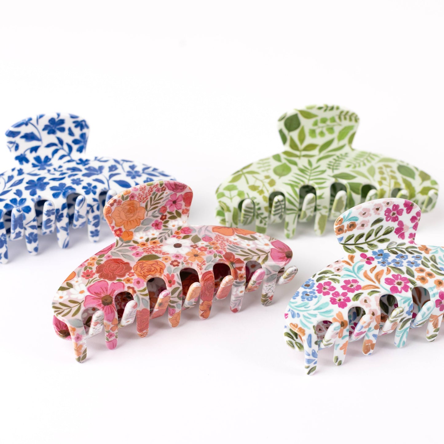 Floral Filigree Claw Clip