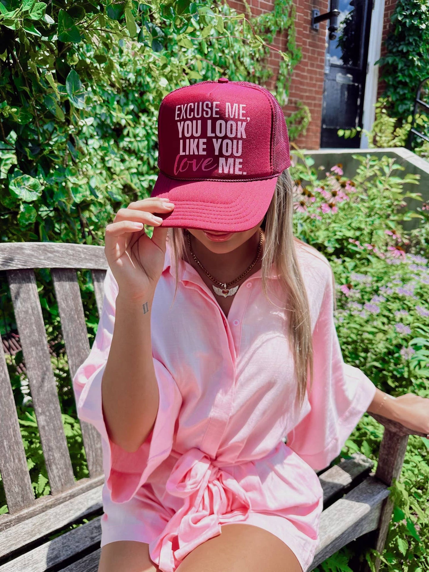 Excuse Me, You Look Like You Love Me Trucker Hat