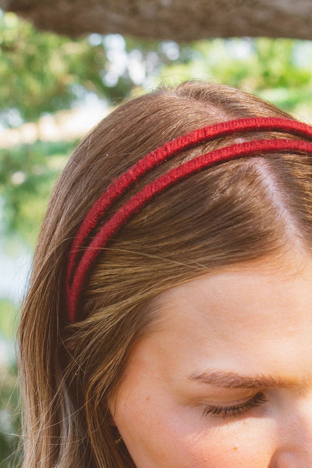 Thread Wrapped Double Headband
