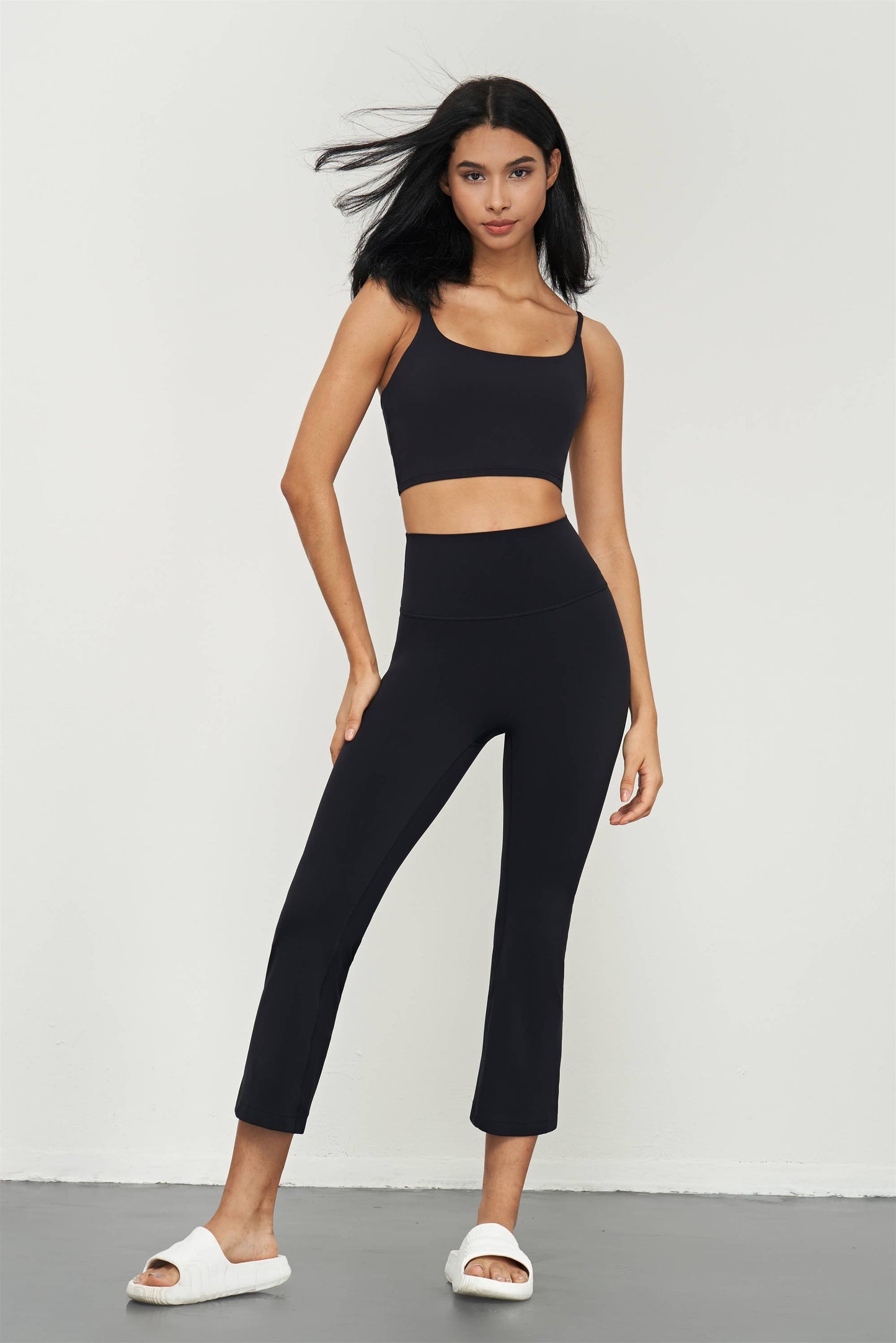 Zinnia Lycra® Ankle Flare Yoga Pants