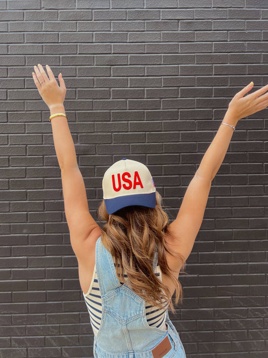USA Vintage Trucker Hat