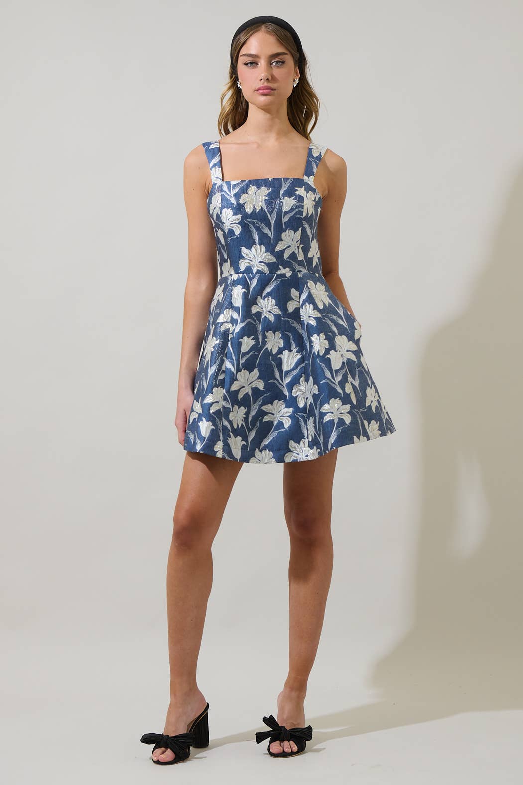Blakely Jacquard Elvisa Mini Dress