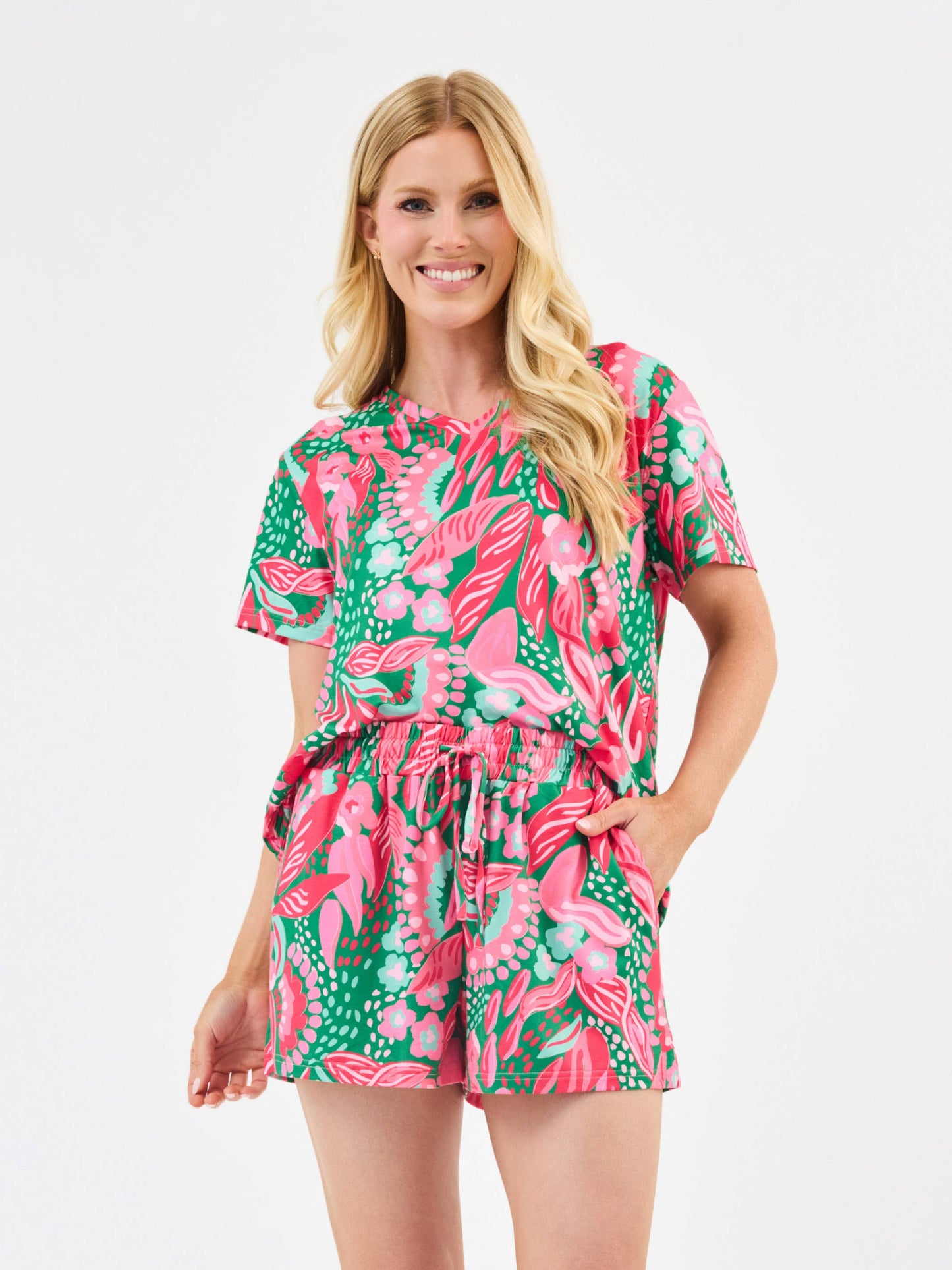 Palm Paradise Luxe Pajamas
