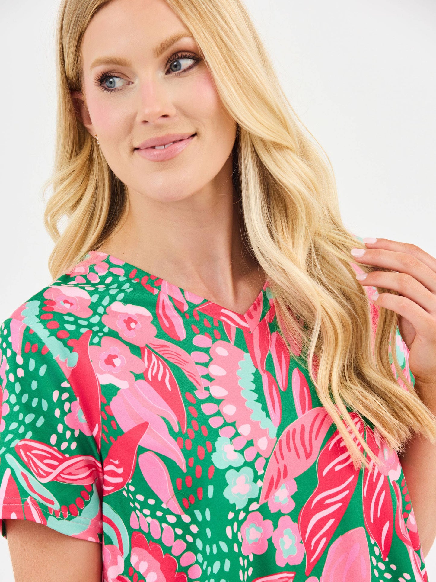 Palm Paradise Luxe Pajamas