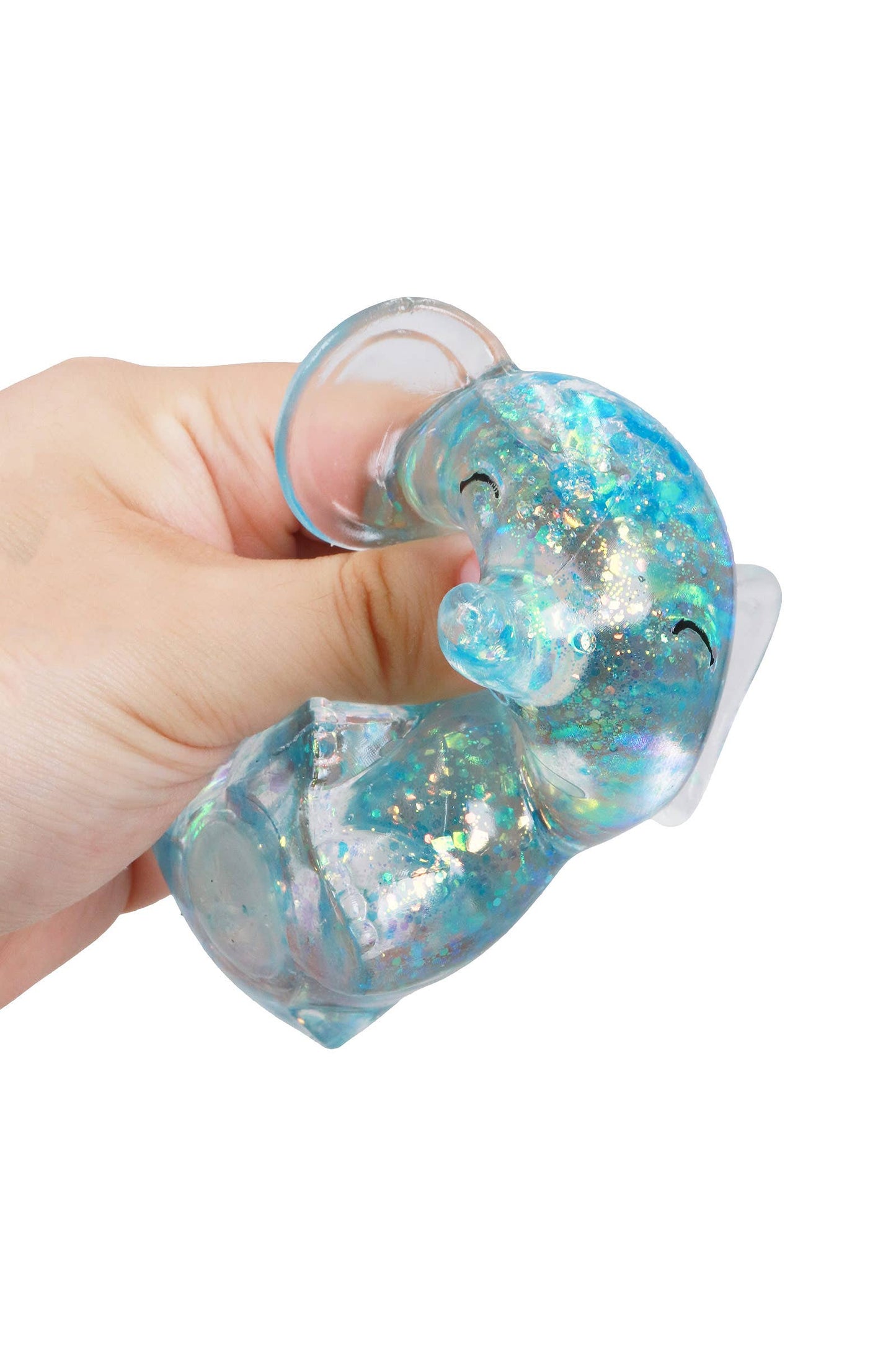 Baby Elephant Glittery Squishy