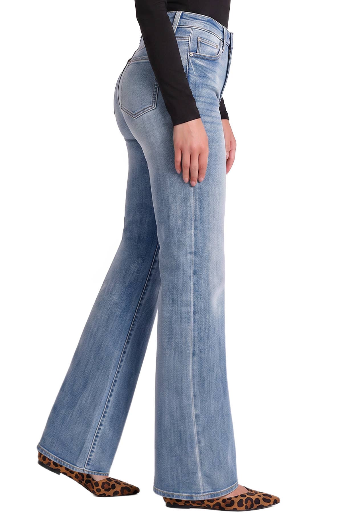 Hailey High Rise Wide Leg Jeans