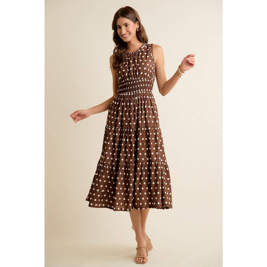 Pretty in Polka Dot Midi