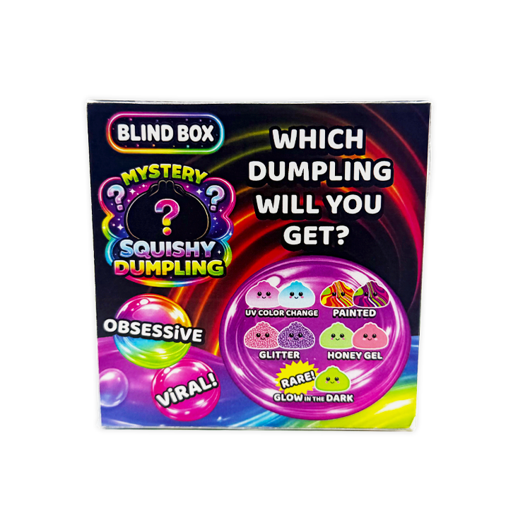 Fun Doh BLIND BOX Squishy Steamer Dumpling VIRAL- 12/Display