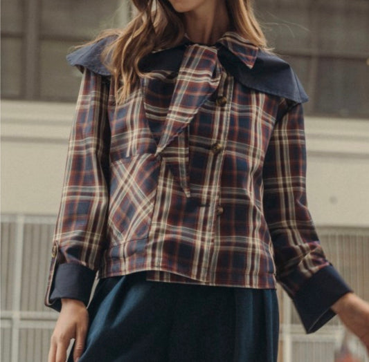 The Kensington Plaid Coat