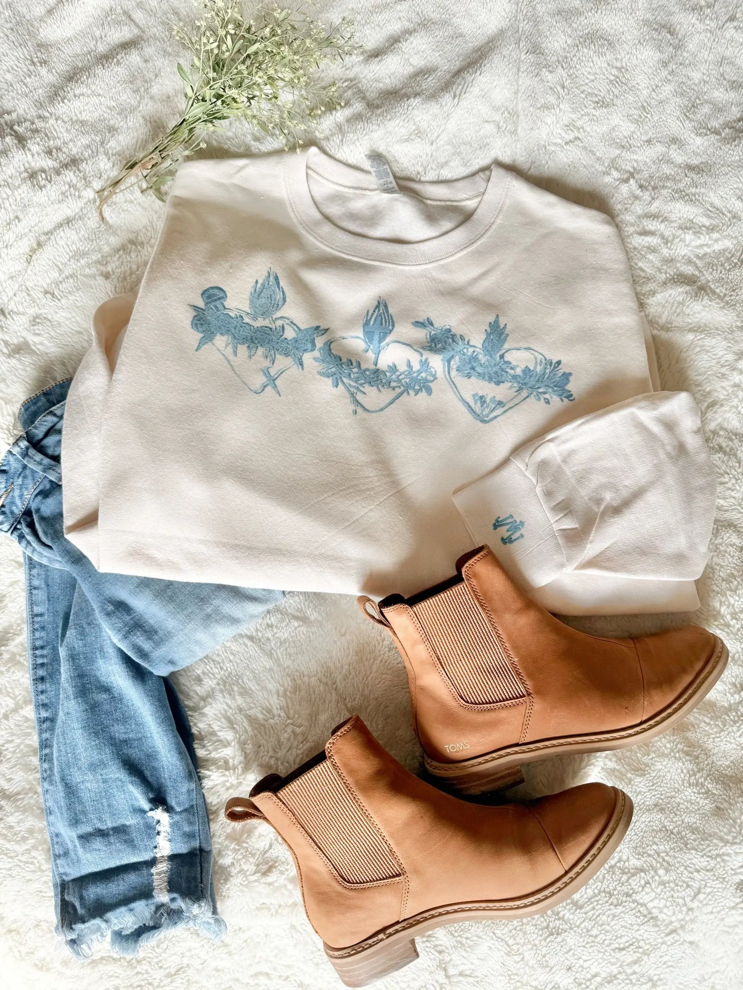 Blue & Ivory JMJ Sweatshirt