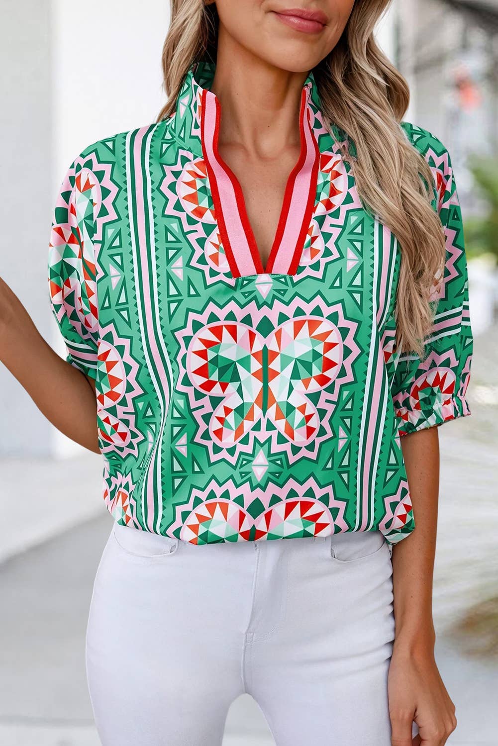 The Kaleidoscope Butterfly Top