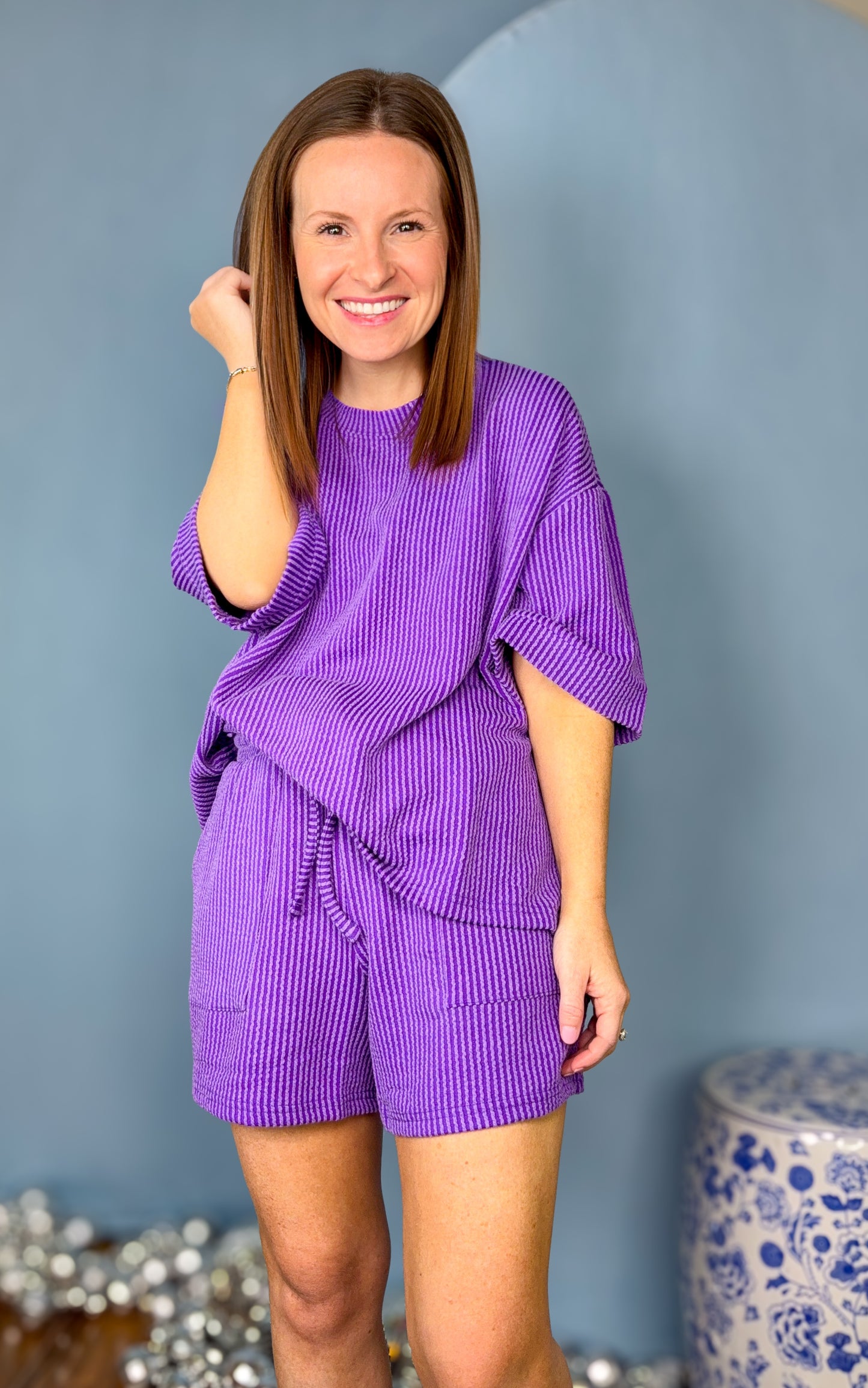 Everyday Ease Ribbed Lounge Set