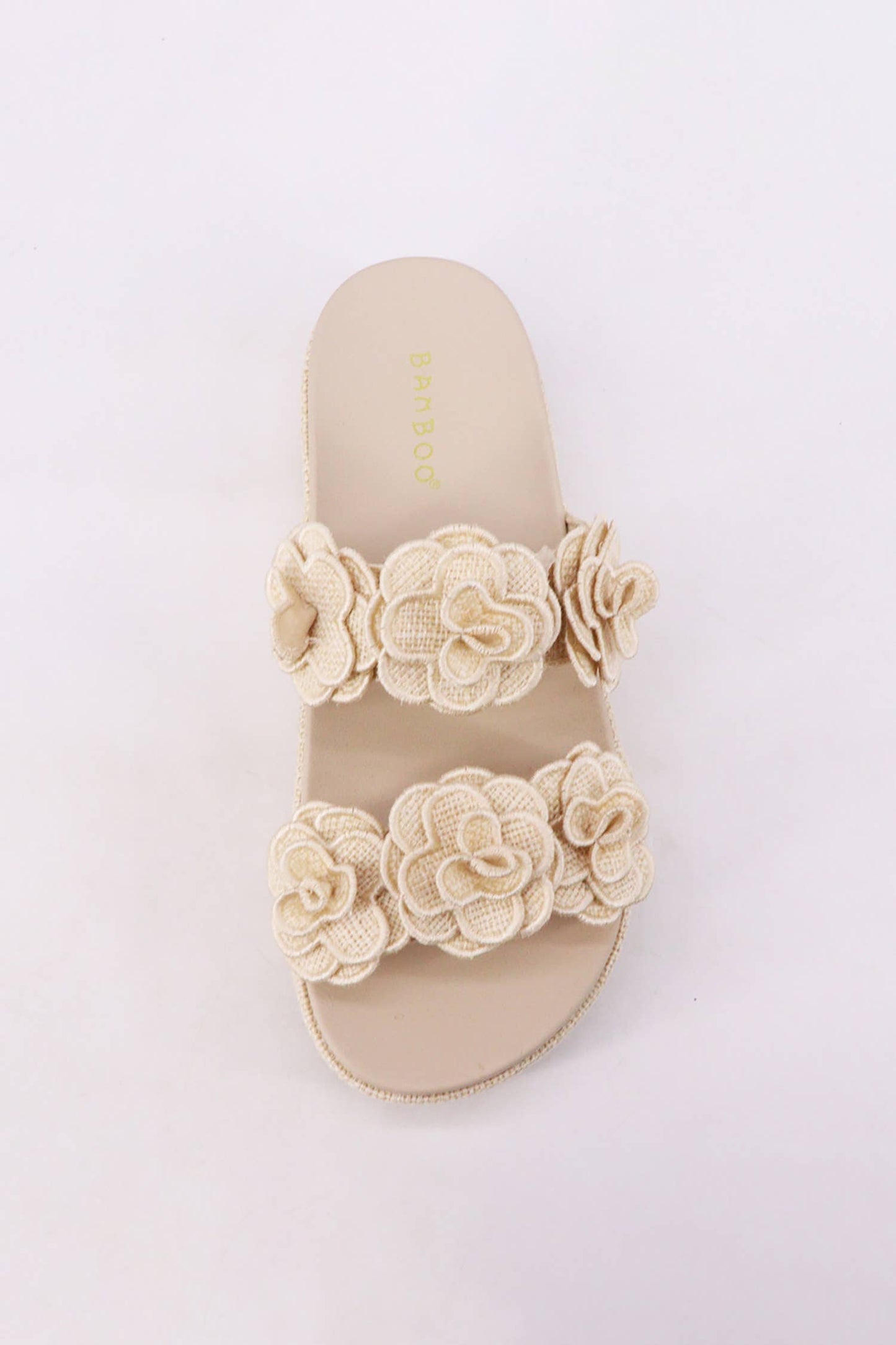Coastal Bloom Platform Sandals