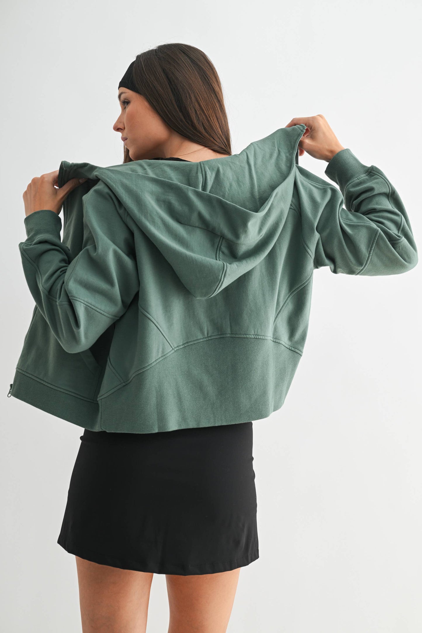 SoftStructure Zip-Up Fleece Hoodie