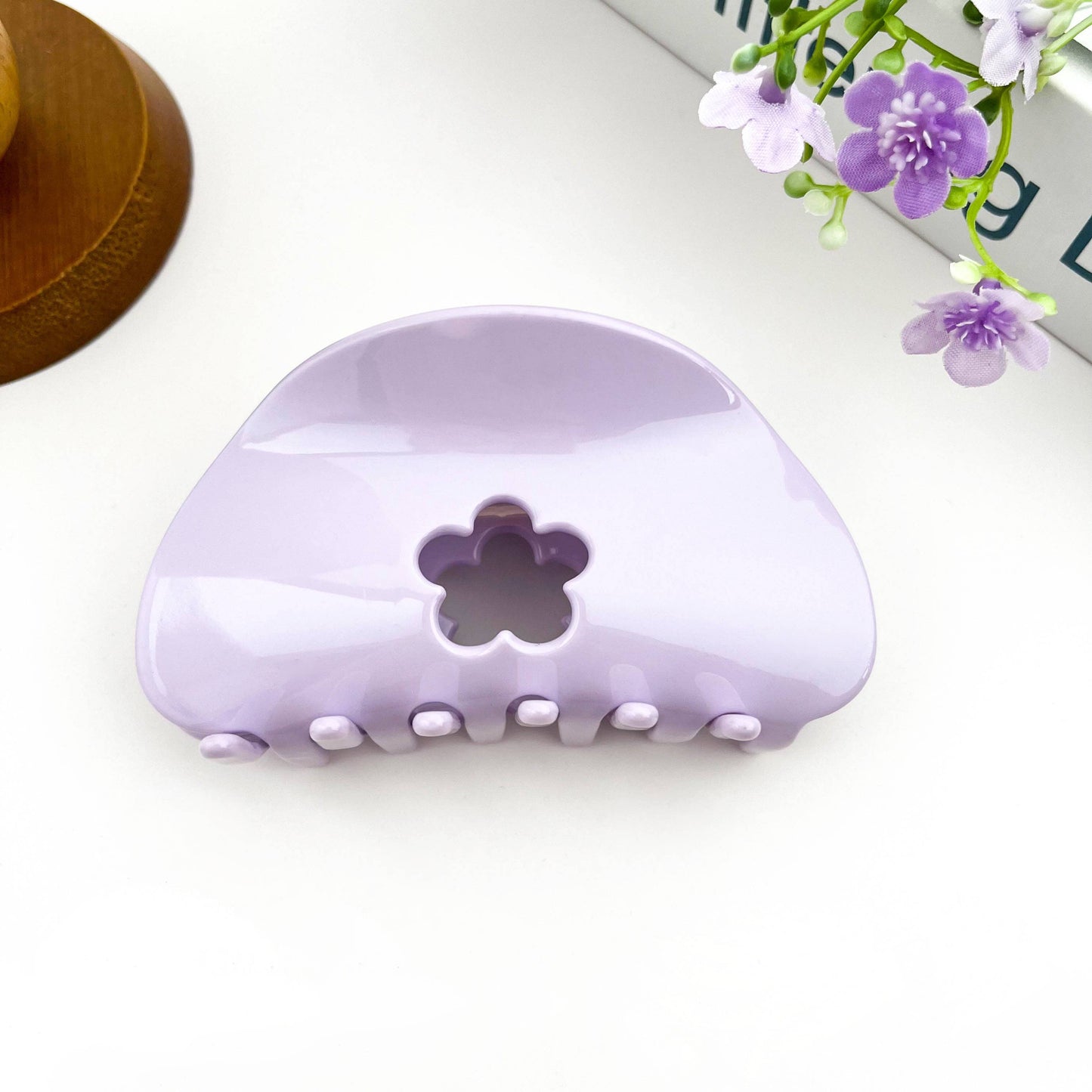 Flower Hair Claw Clip