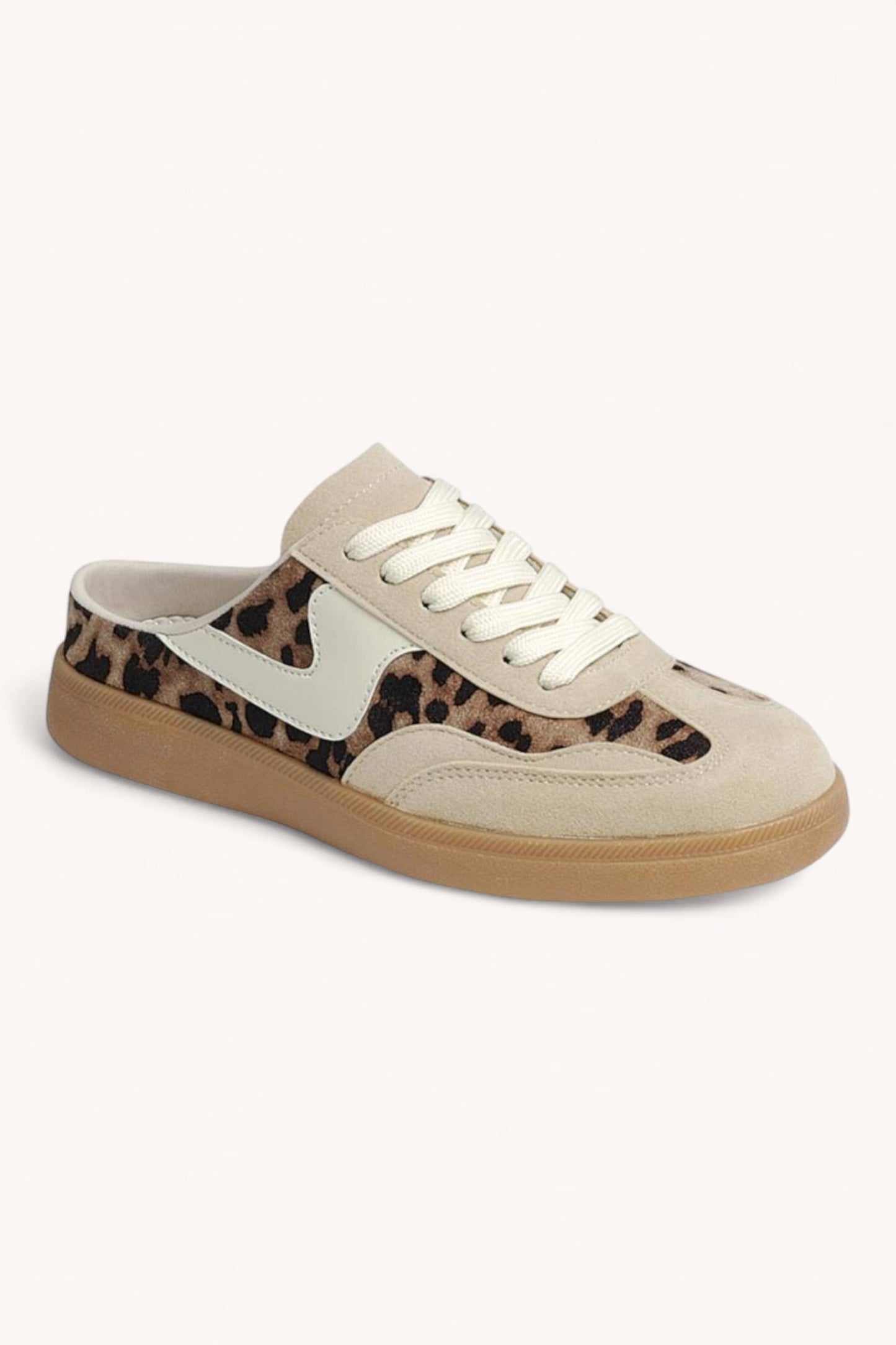 Leopard Mule Sneakers